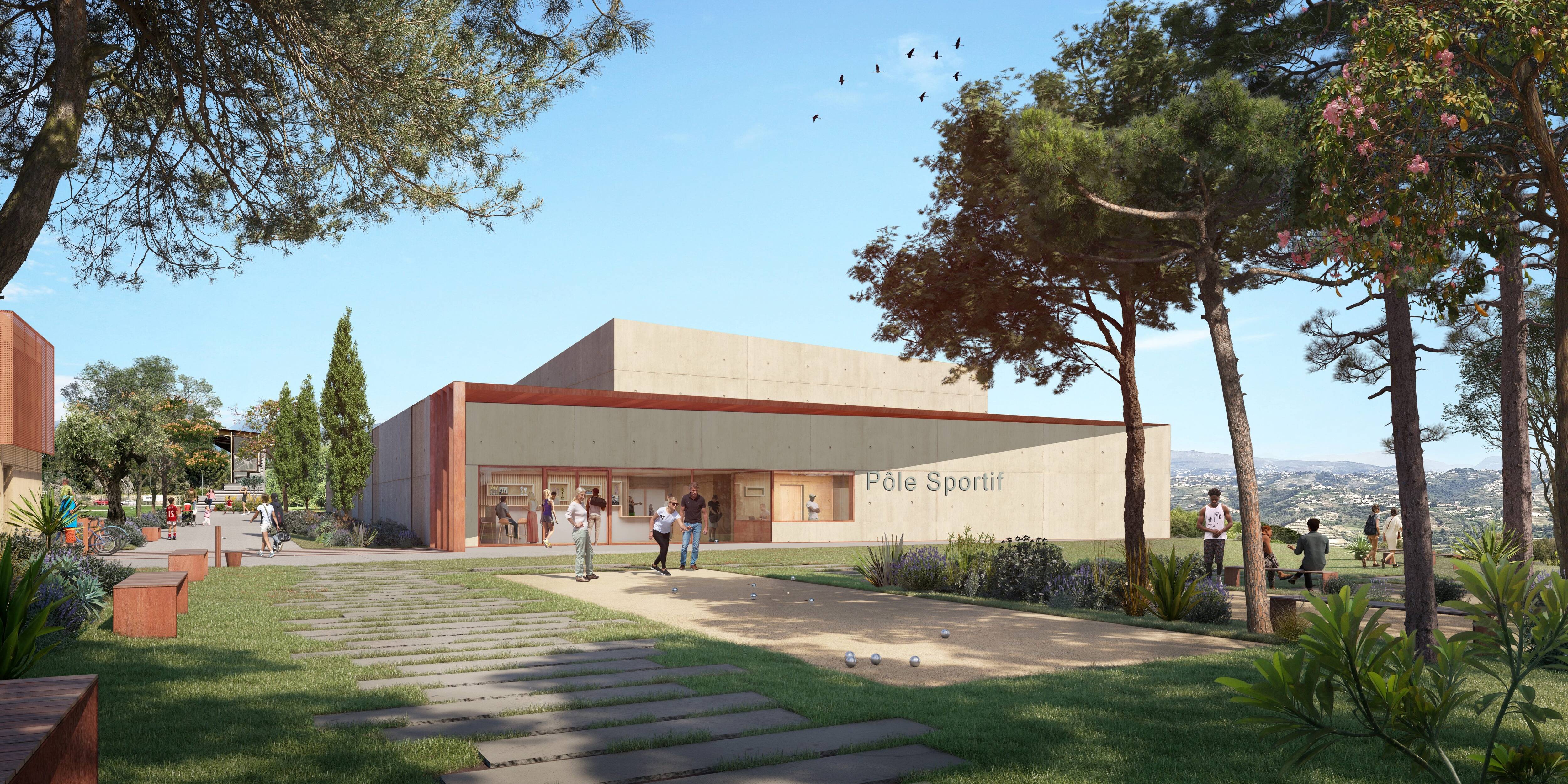 Voici à quoi va ressembler le site du Mont-Gros à La Gaude