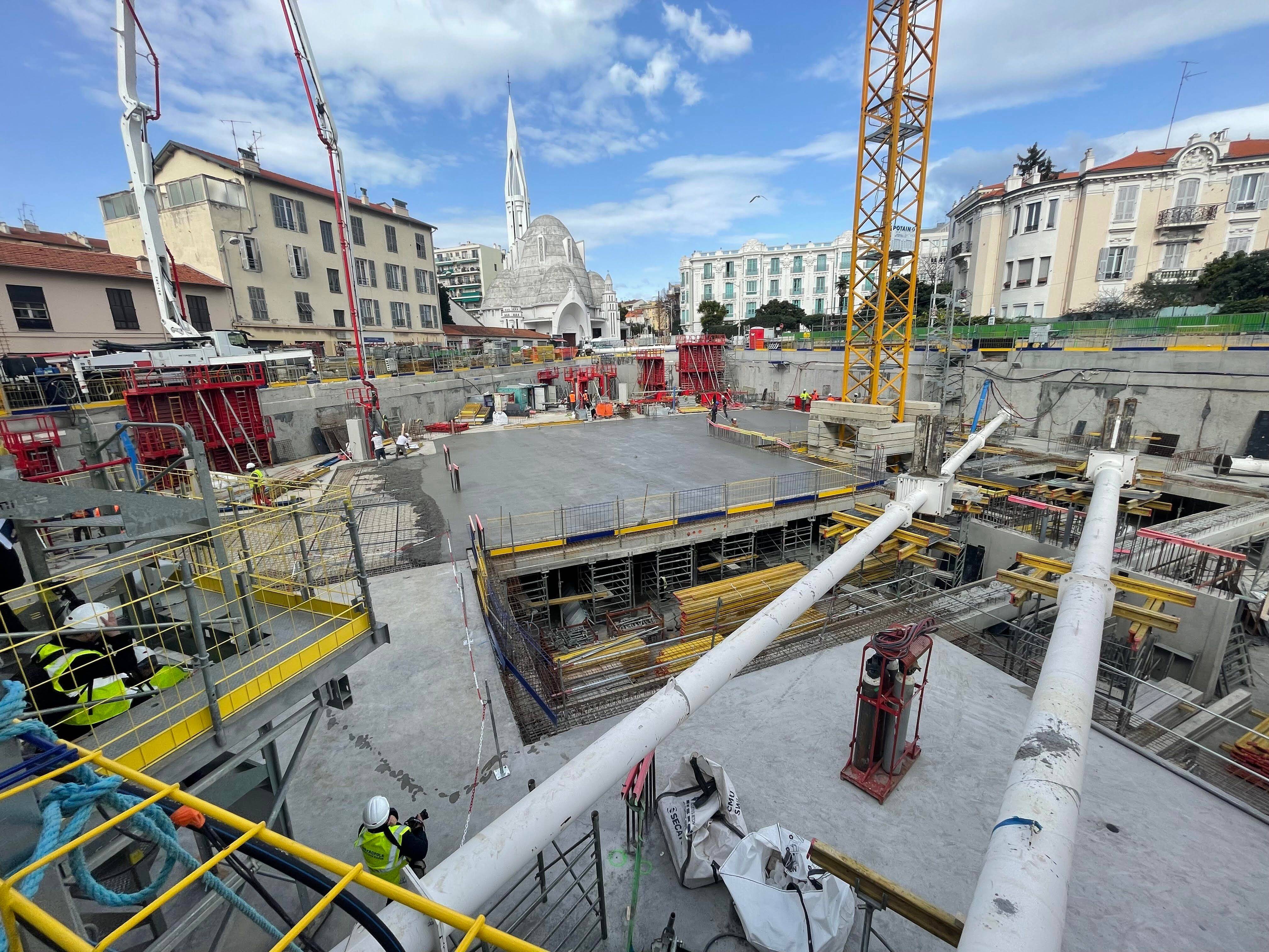 Avant-dernière ligne droite pour le chantier du parking Jeanne-d'Arc: voici où en sont les travaux