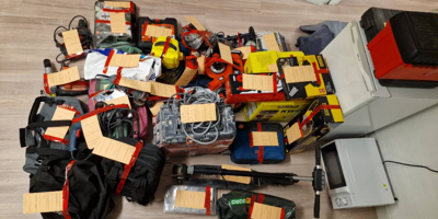 Trois individus interpellés alors qu'ils volaient des outils sur un chantier à Valbonne