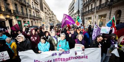 Droits des femmes: entre 100 et 150 personnes ont défilé à Toulon