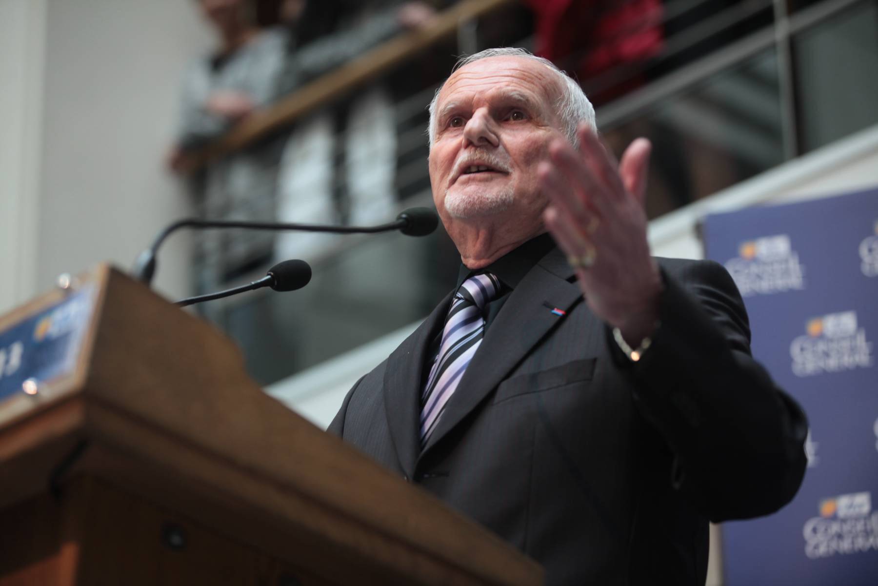 "Élu engagé", "homme affable", "humaniste"... Le monde politique rend hommage à Horace Lanfranchi, ancien président du conseil général