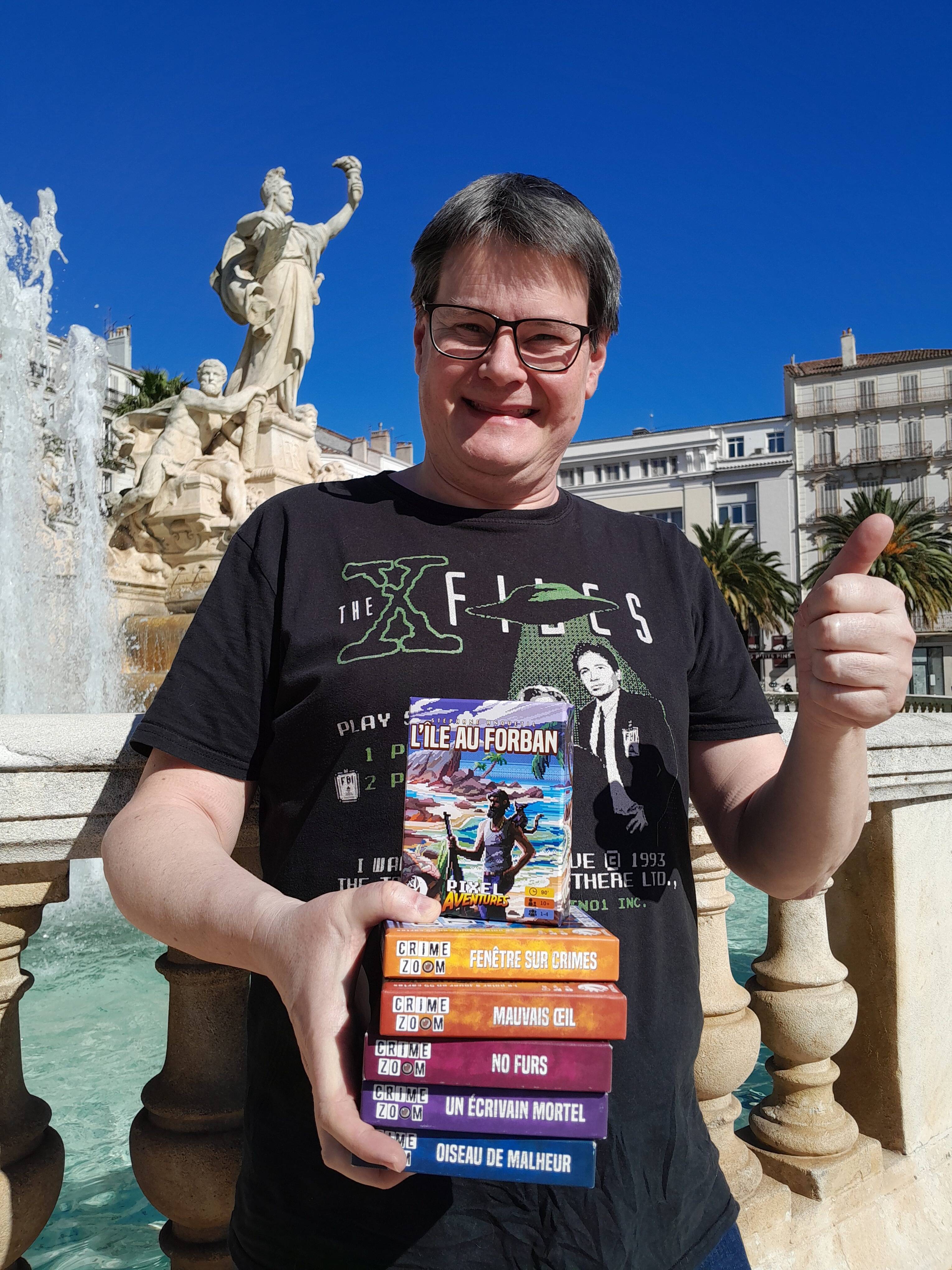 Cet ancien "geek" reconvertit avec succès en auteur de jeux vidéos présentera ses dernières créations ce week-end à Toulon