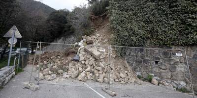 Fermée en raison d'un éboulement, la route de Monti rouvrira en alternat à la fin de la semaine prochaine