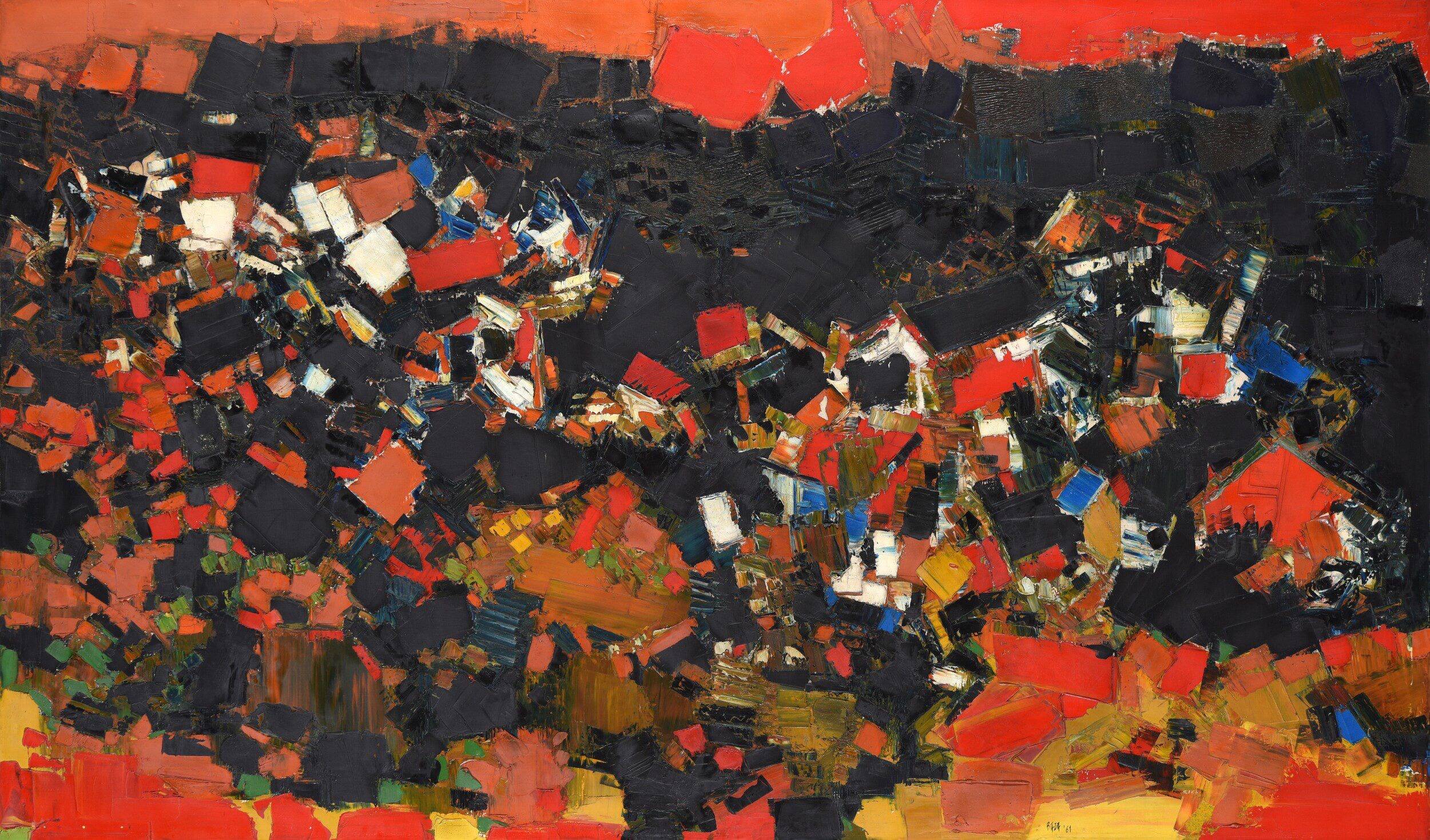 Un tableau de Raza vendu aux enchères pour 4,7 millions d'euros à Antibes