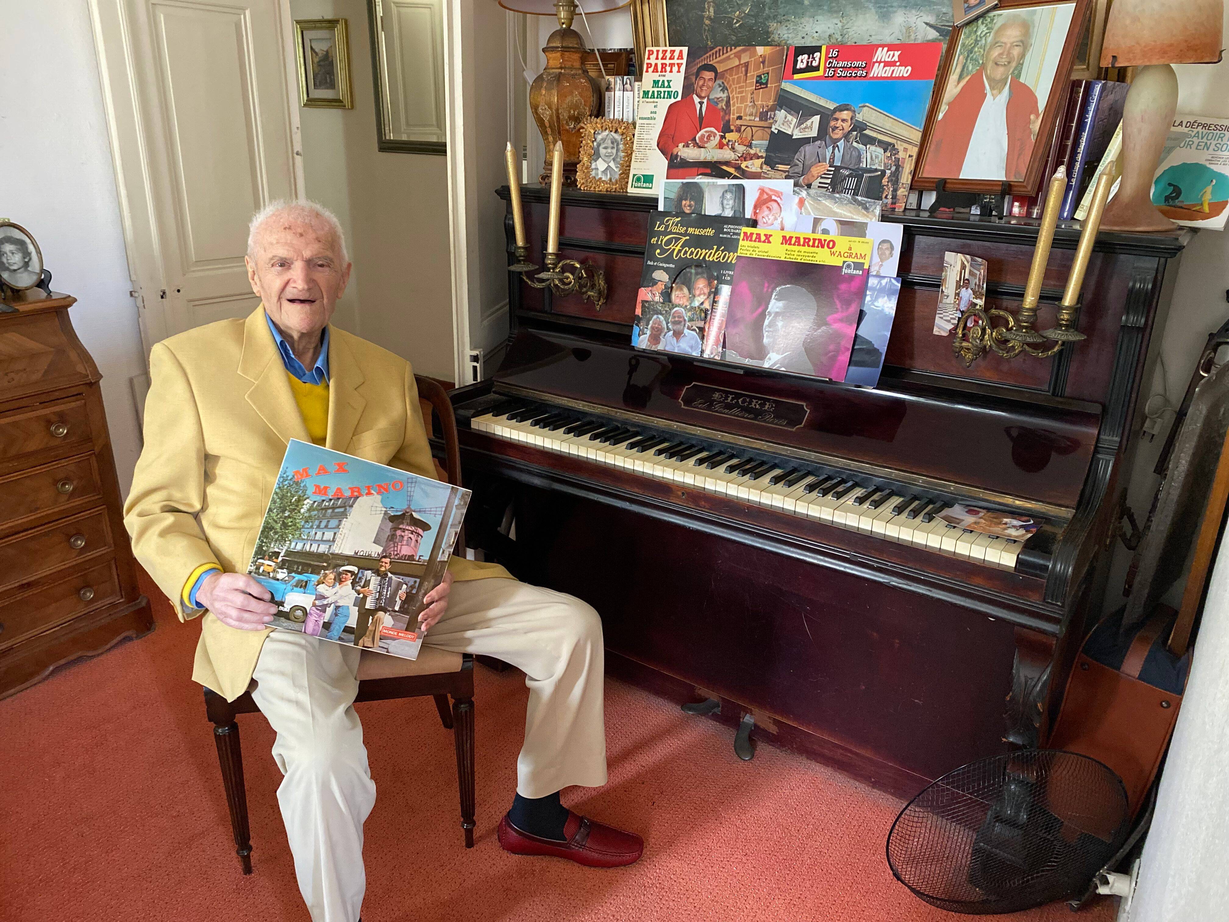 Il a travaillé avec les plus grands, de Joséphine Baker à Johnny Hallyday: ce musicien niçois fête ses 100 ans
