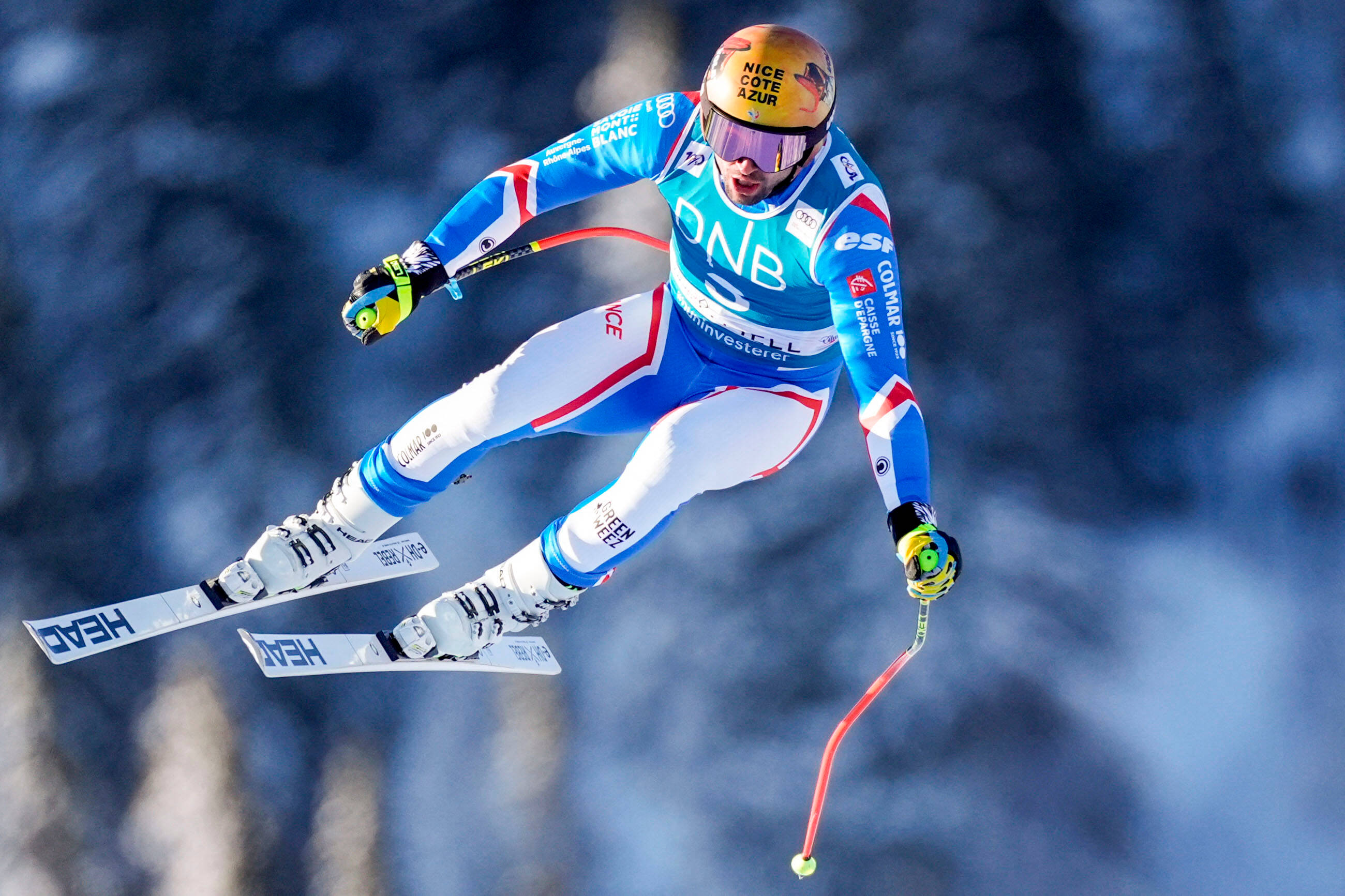 "Terminer sur une bonne note": Matthieu Bailet boucle sa saison en Coupe du monde ce dimanche midi, avec la finale de la descente