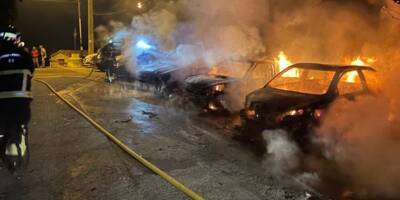 Quatre véhicules incendiés dans la nuit à Tourrette-Levens