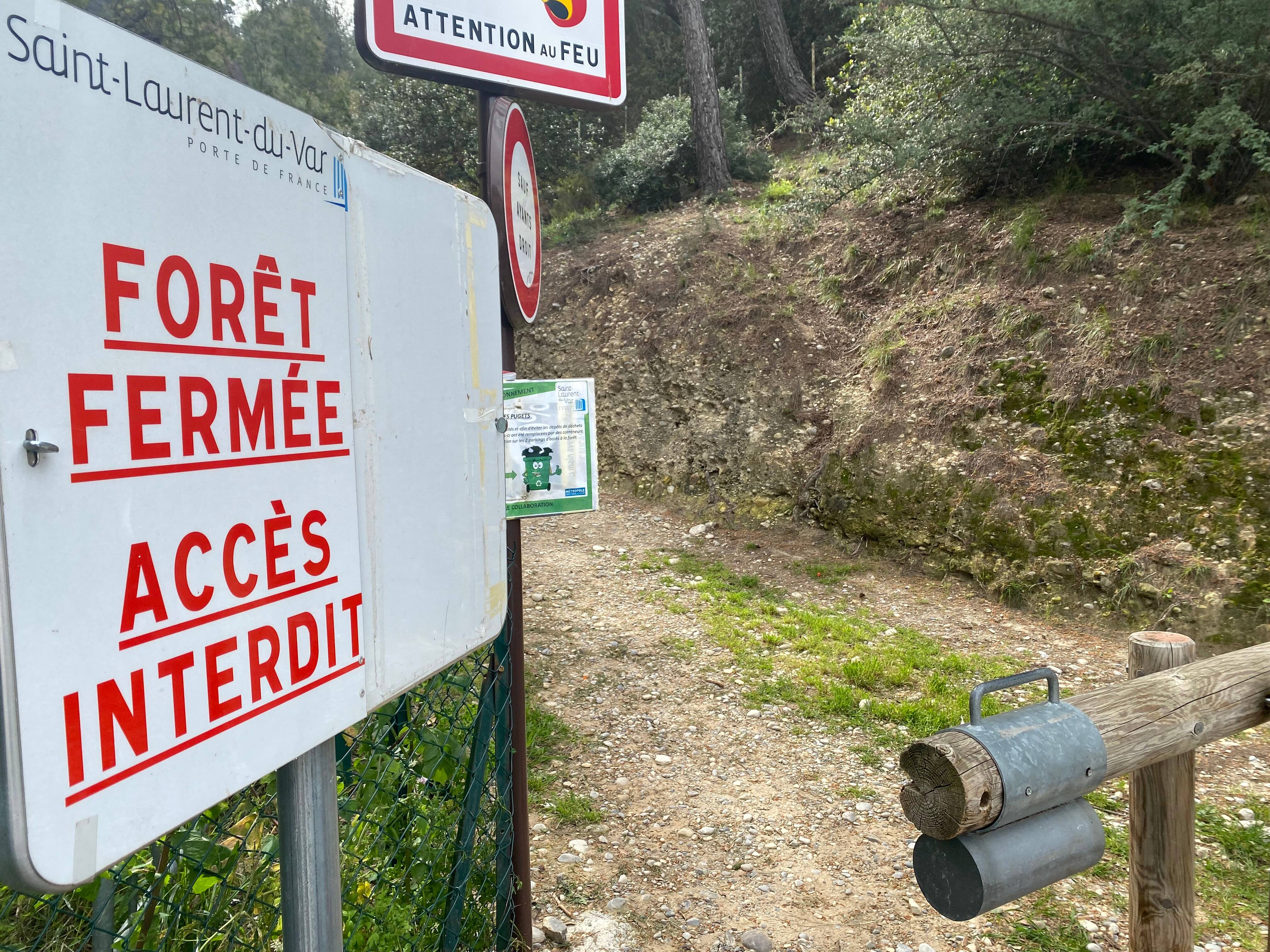 Fermée depuis plusieurs semaines à la suite des intempéries, cette forêt de Saint-Laurent-du-Var doit rouvrir mercredi 27 mars