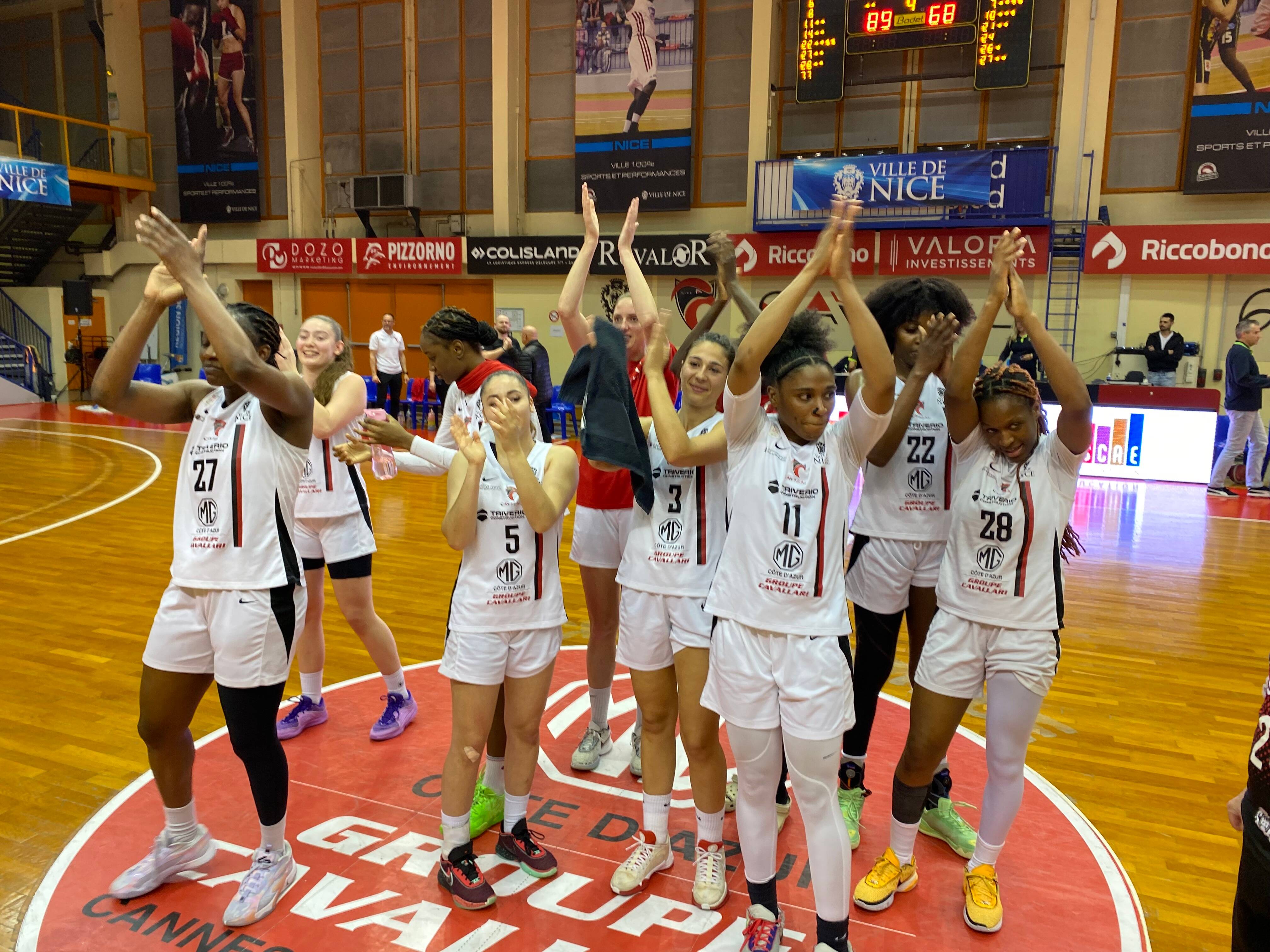 "Ce qu'elles ont fait, c'est exceptionnel": retour sur le match du maintien en ligue 2 pour les basketteuses niçoises