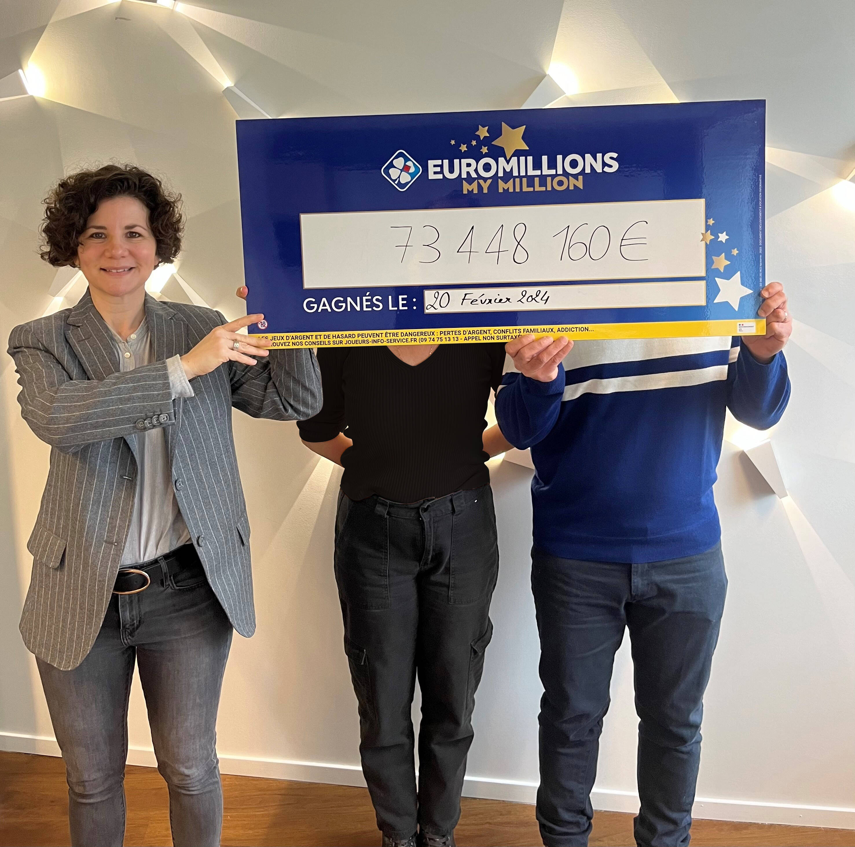 Un couple du Var remporte la somme astronomique de 73 millions d'euros, nouveau record de gain