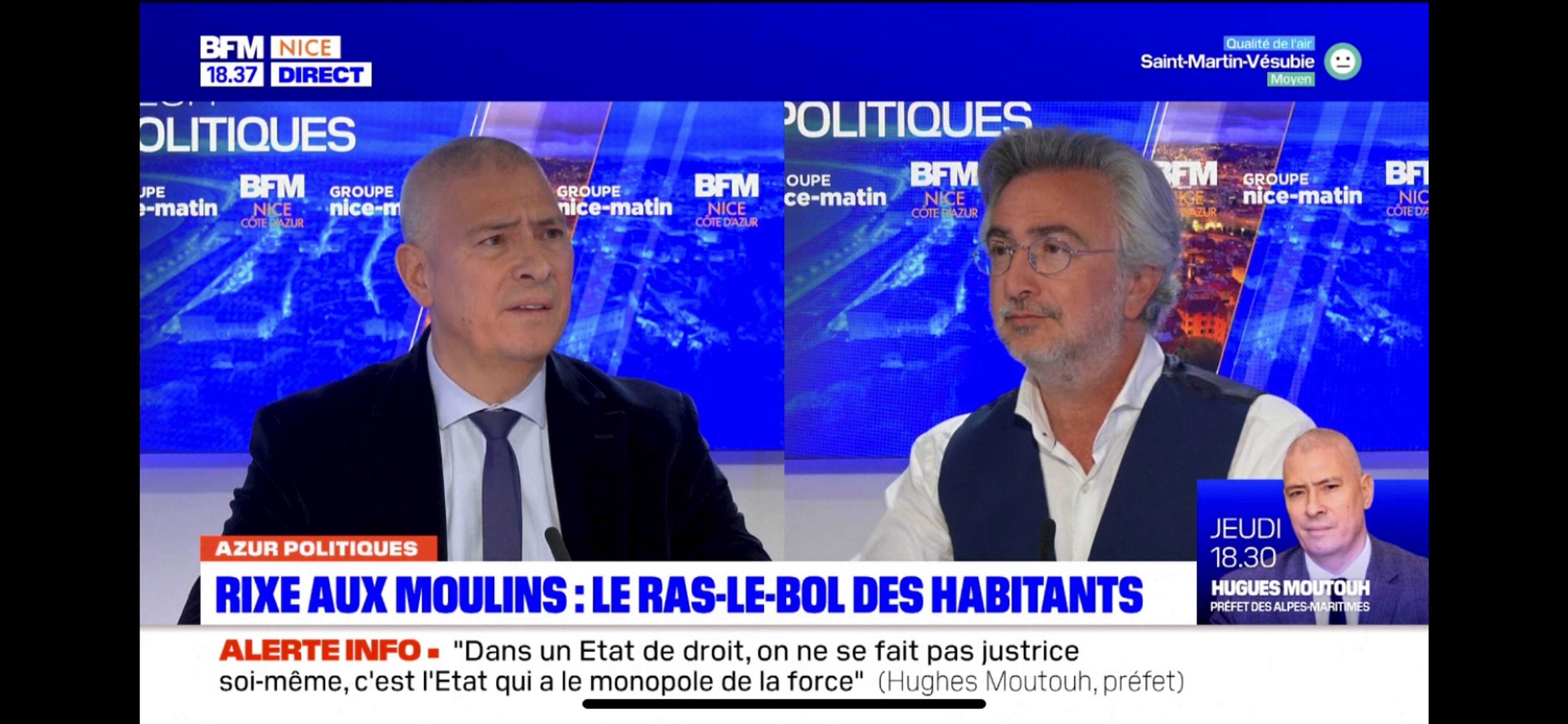 "On ne se fait pas justice soi-même": le préfet des Alpes-Maritimes réagit aux violences des Moulins à Nice