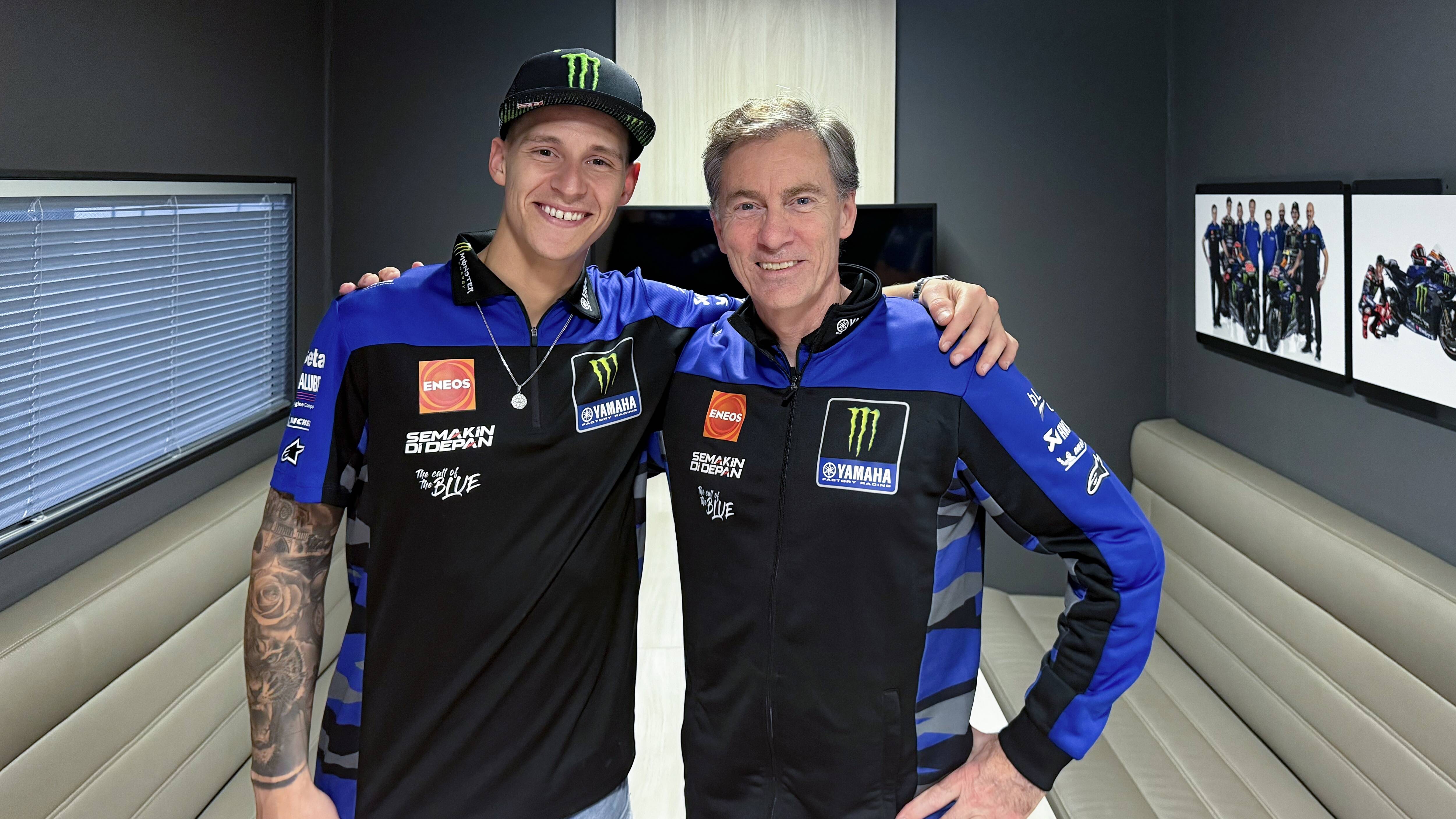 Fabio Quartararo prolonge l'aventure avec Yamaha deux ans de plus en MotoGP
