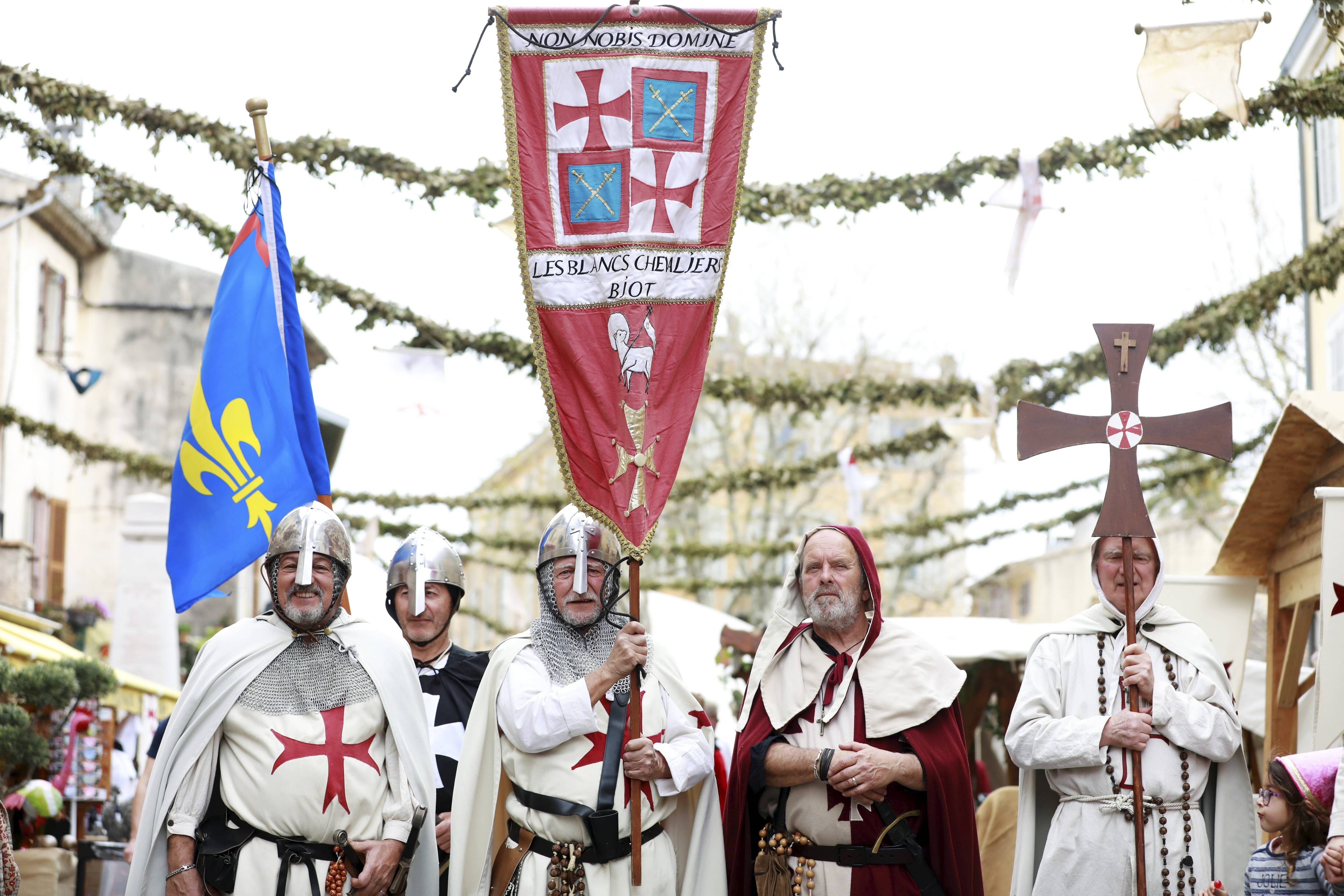 Retour sur la présence des Templiers dans la région à l'occasion de l'événement Biot & les Templiers ce week-end