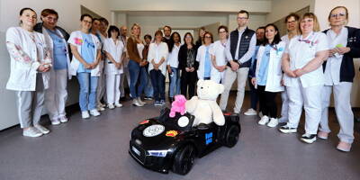 Une voiture électrique offerte à l'hôpital de Brignoles pour accompagner les enfants au bloc