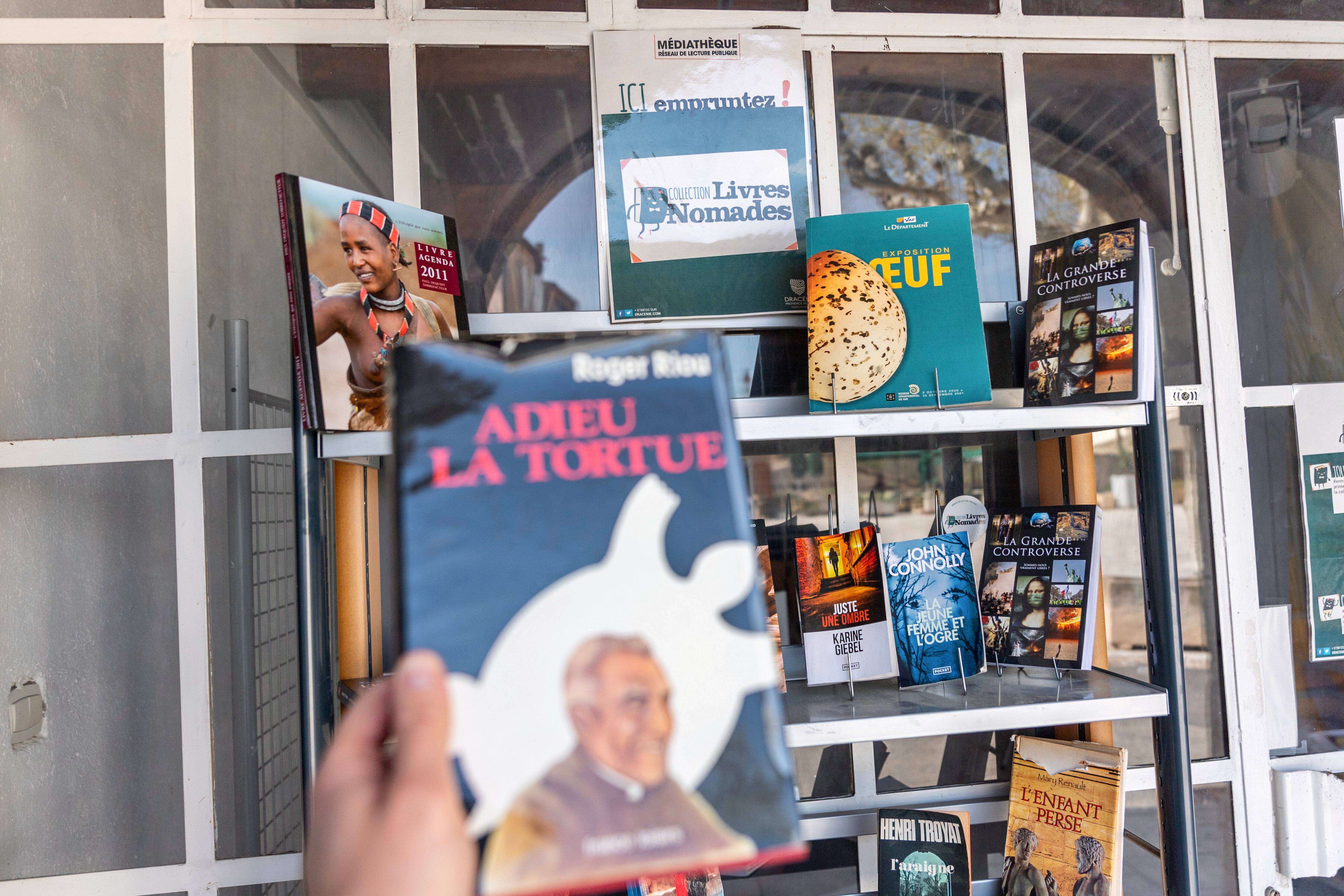 Dans le territoire de Dracénie, de la lecture pour tous, partout grâce aux "Livres nomades"