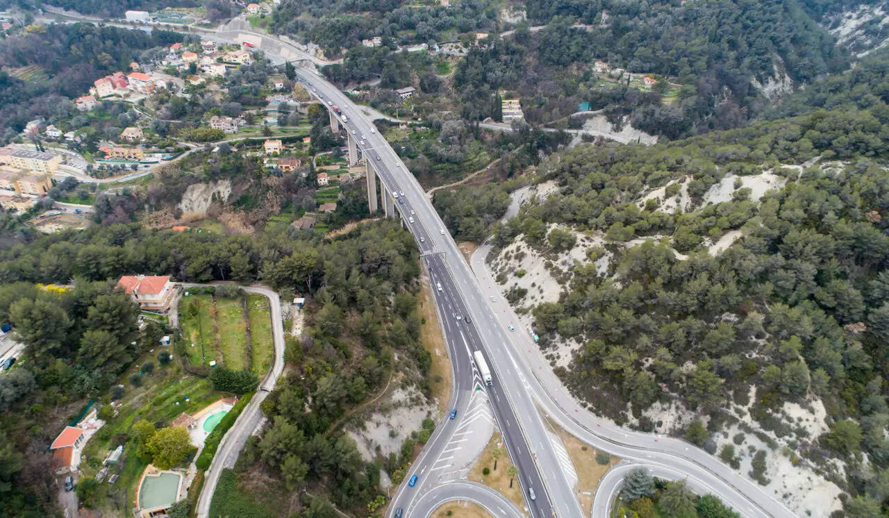 La sortie Menton sur l'A8 sera fermée pendant une partie de la nuit entre lundi et mardi