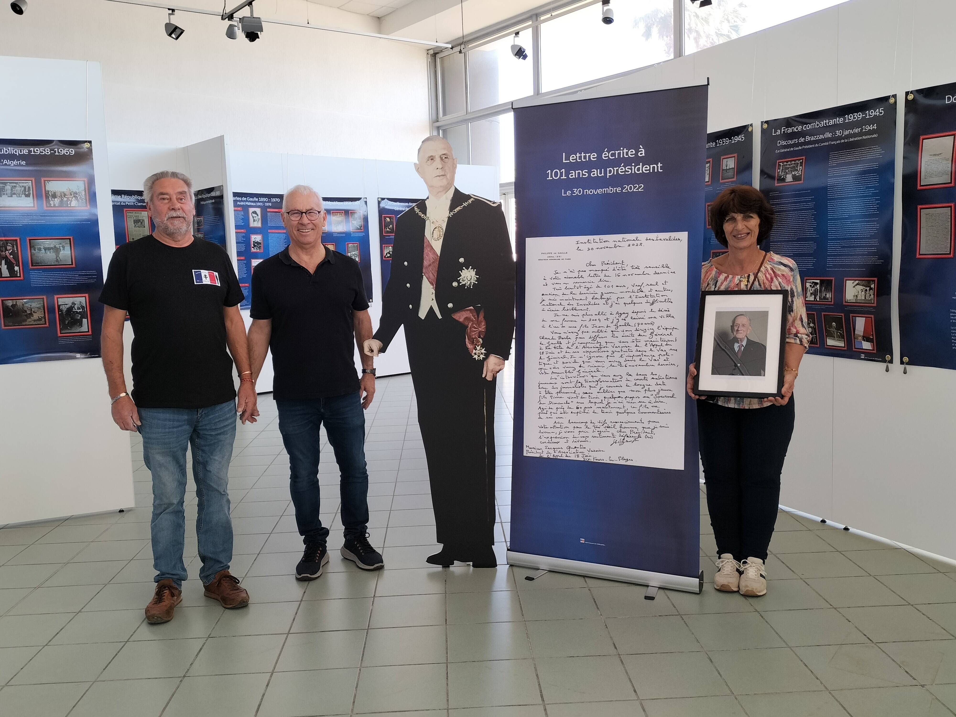 Une exposition sur Charles de Gaulle à voir à la Maison de la mer à Cavalaire