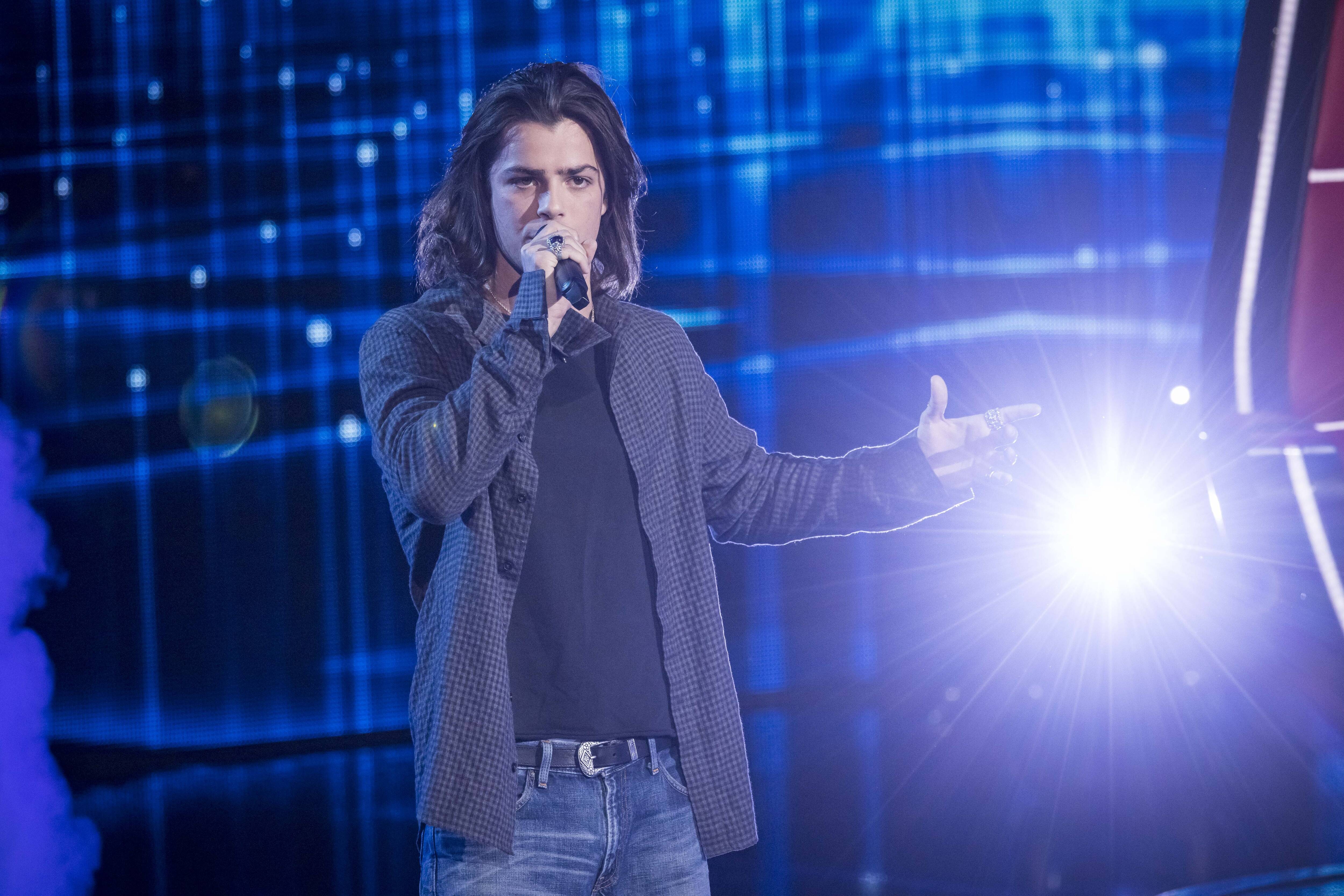 "J'ai une bonne marge de progression": le Cannettan Baptiste Sartoria à l'épreuve des battles à The Voice