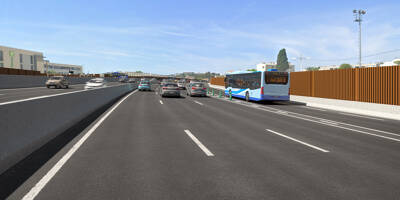 On sait quelles lignes de bus s'arrêteront sur la nouvelle autoroute élargie A57