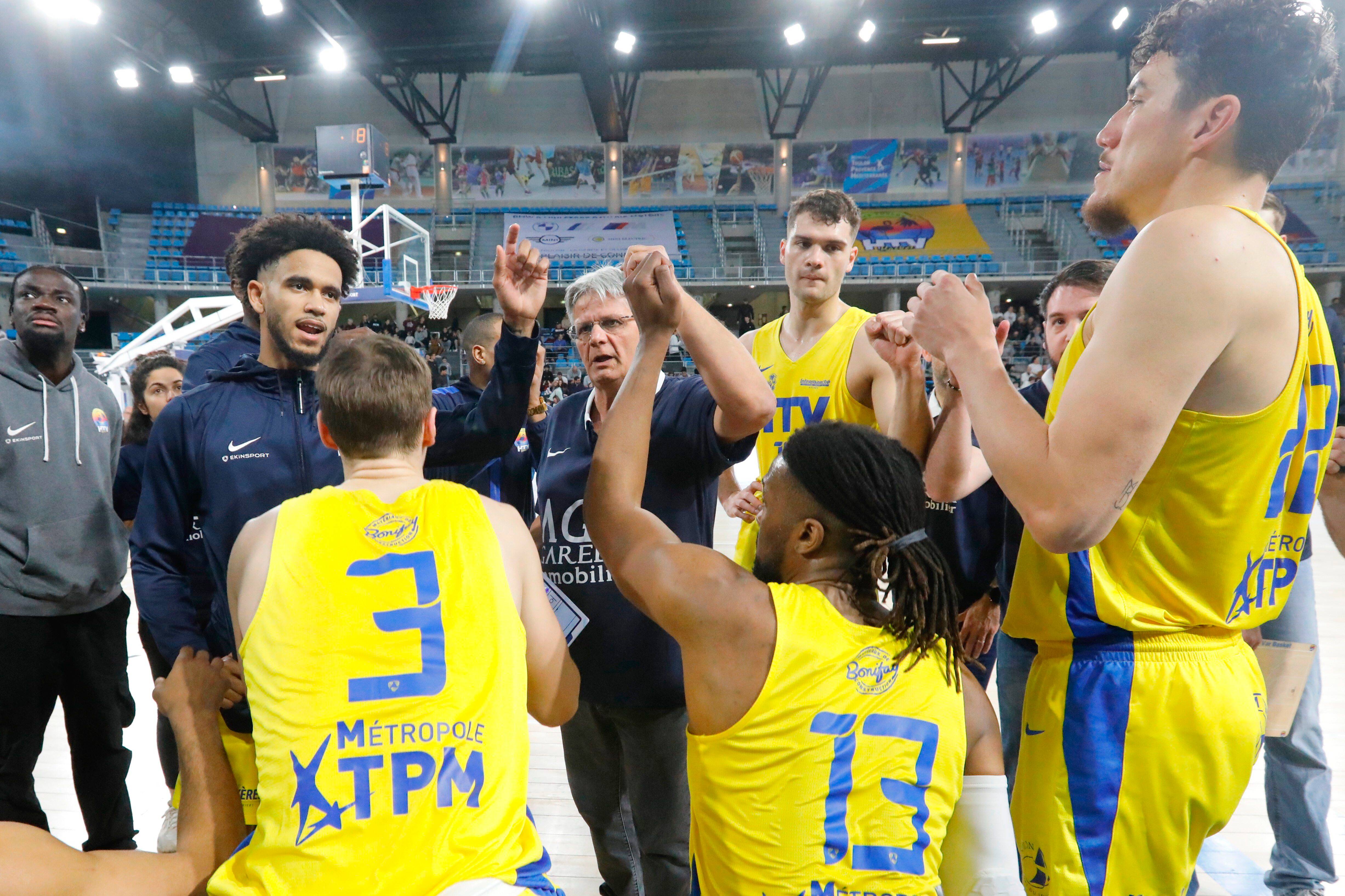 Basket-ball: Hyères-Toulon à 40 minutes d'un retour en Pro B