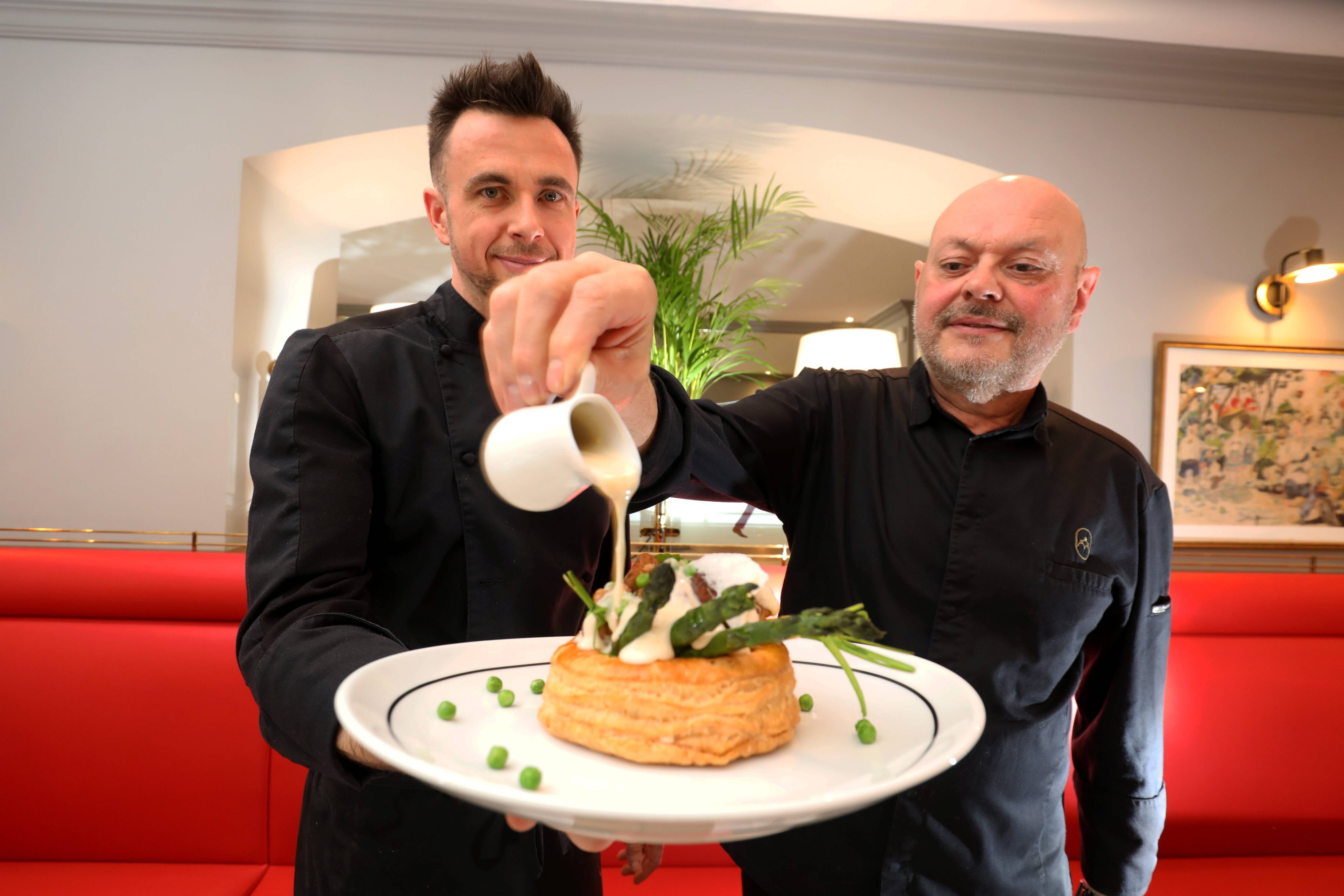 La recette du vol au vent de veau des chefs des "Trois garçons" à Draguignan