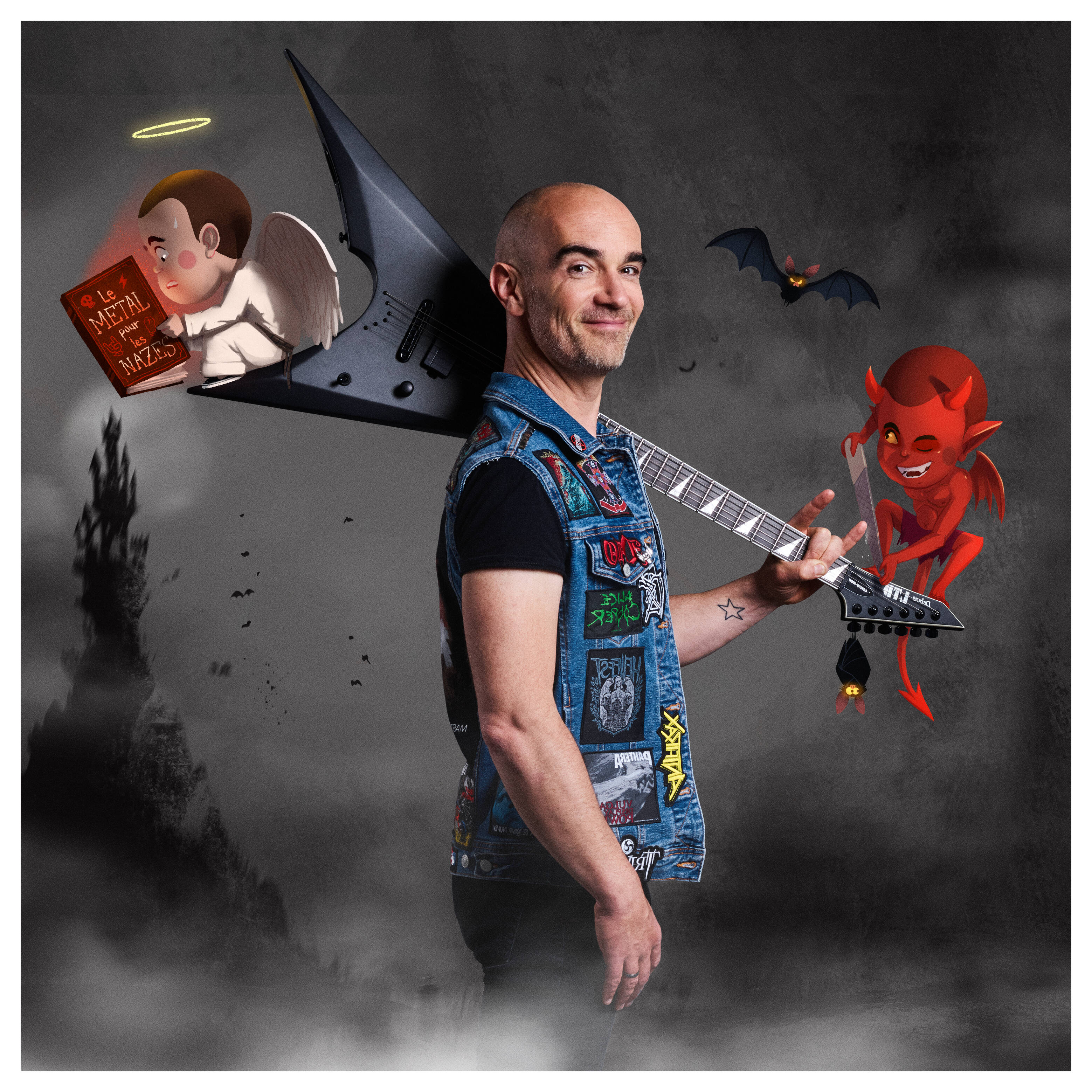 Aldebert sur son nouvel album très metal: "un pas de côté parfait dans ma carrière, un ovni musical"