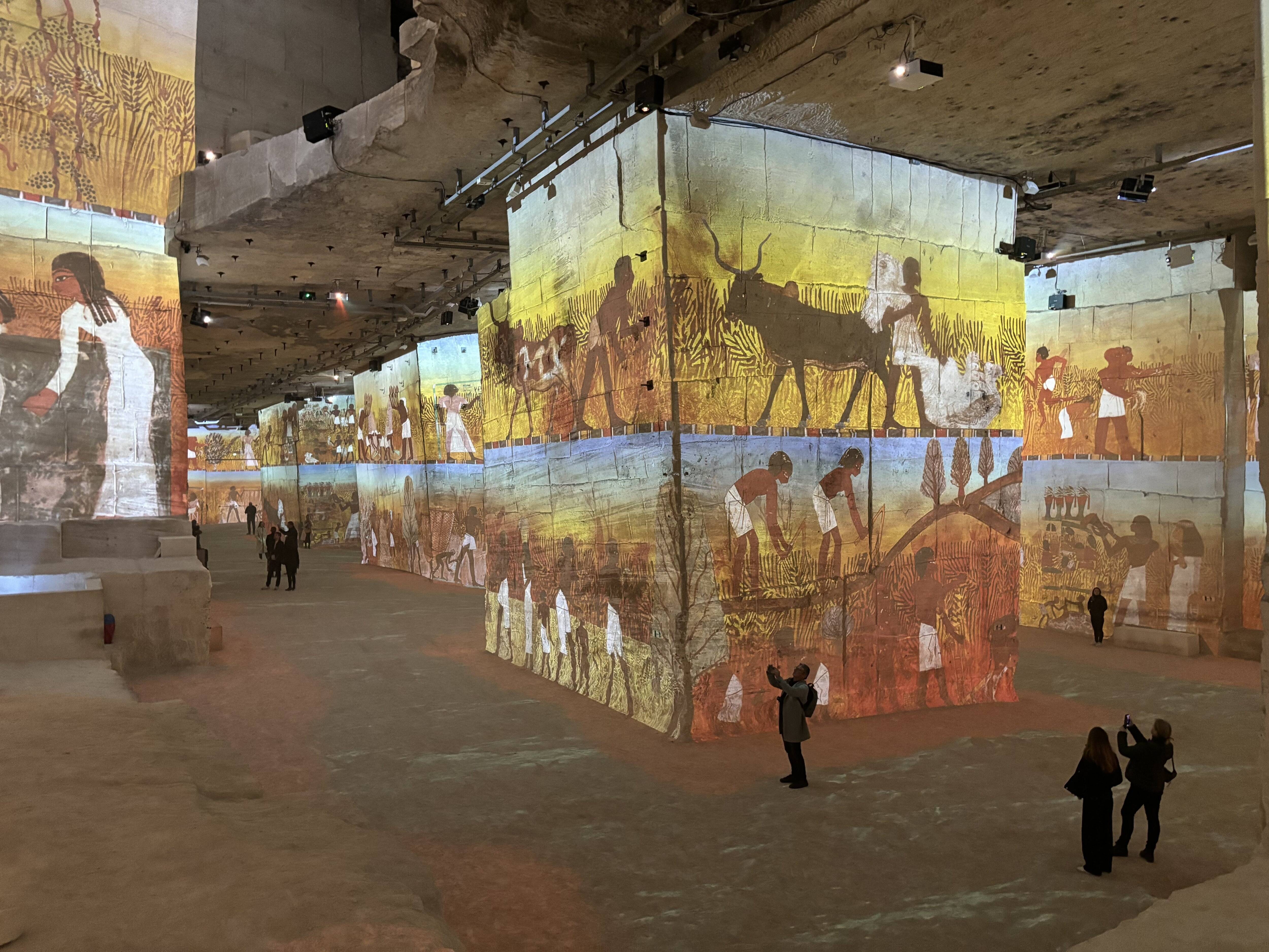 On a visité la nouvelle exposition immersive des Carrières des Lumières sur les Pharaons: voyage dans le temps garanti aux Baux-de-Provence