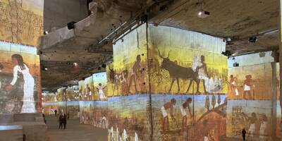 On a visité la nouvelle exposition immersive des Carrières des Lumières sur les Pharaons: voyage dans le temps garanti aux Baux-de-Provence