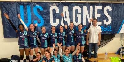 Ces jeunes filles qui font l'avenir du club de volley de Cagnes-sur-Mer