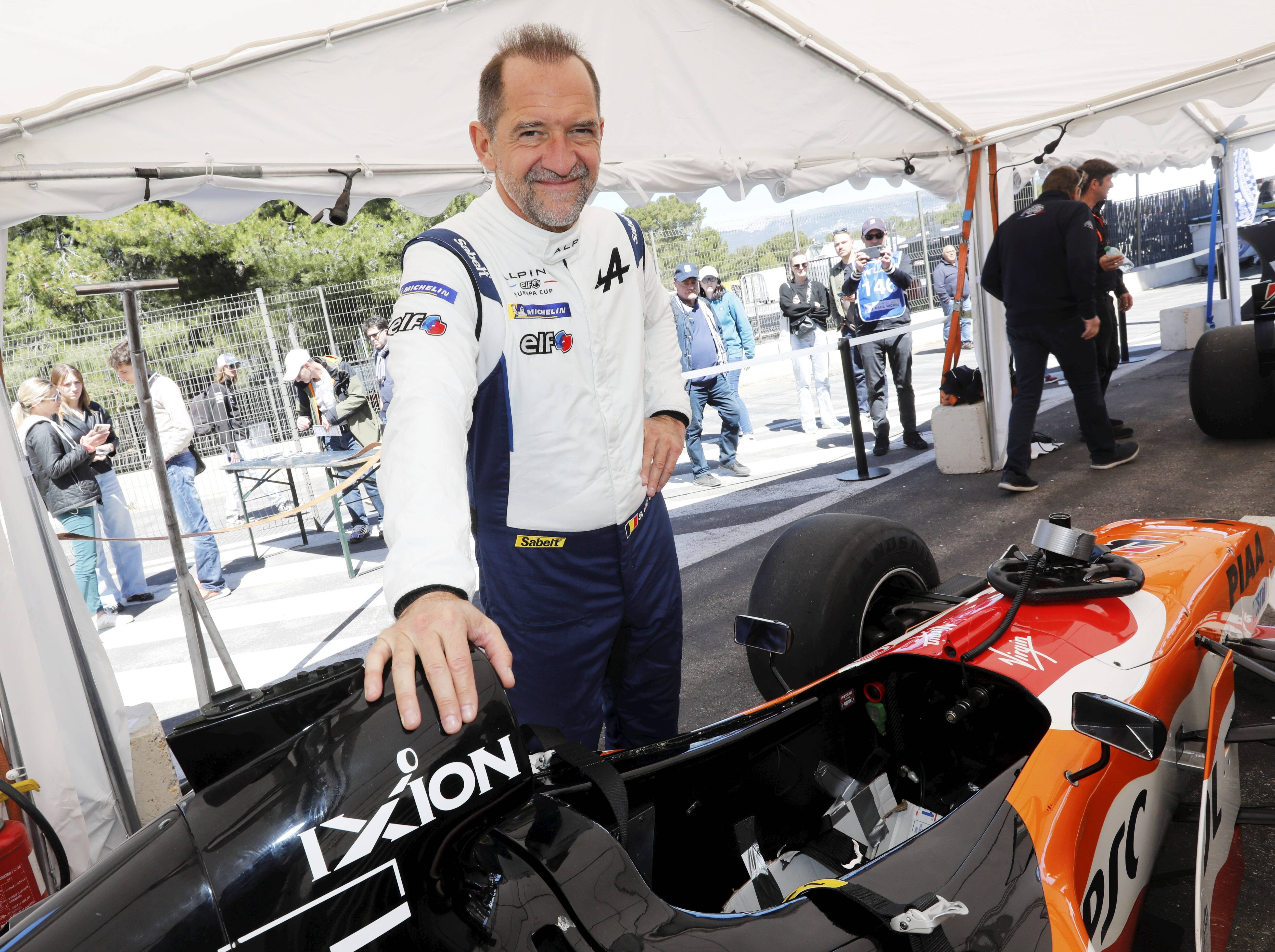 "Je voulais être Steve McQueen!": se souvient Stéphane de Groodt au GP de France historique sur le circuit du Castellet