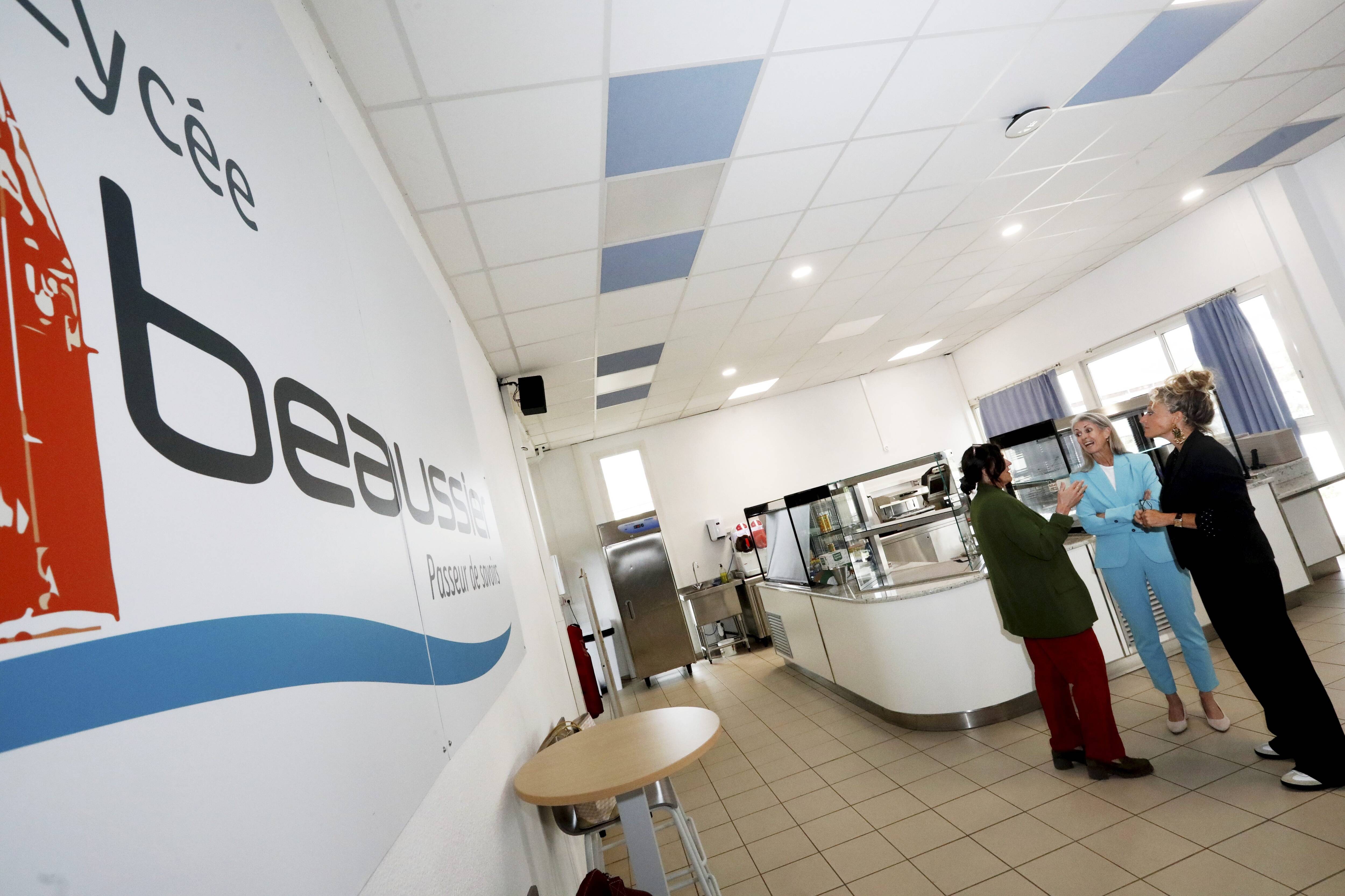 À La Seyne, le lycée Beaussier inaugure un nouveau "lieu de convivialité"