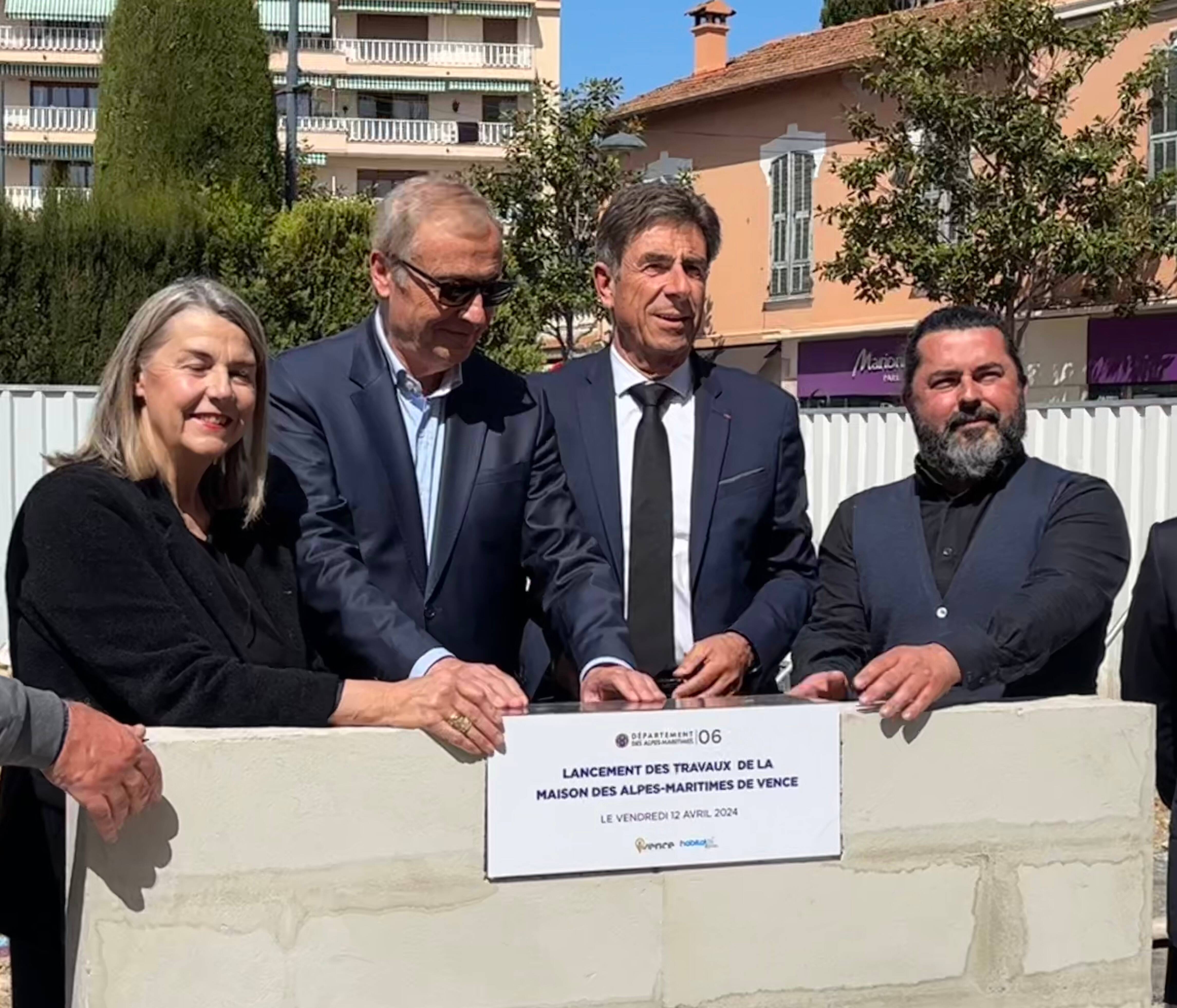 Le chantier de la Maison des Alpes-Maritimes commence à Vence (et voici comment la circulation va en être affectée)