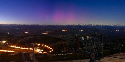 C'est bien une aurore boréale qui a été vue ce vendredi soir depuis la station de Gréolières
