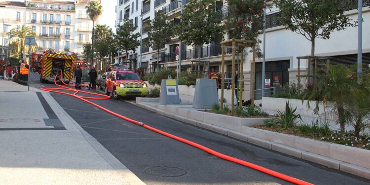 Ce que l'on sait après le feu de voiture survenu dans un parking d’une résidence du centre-ville à Hyères