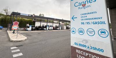 Ce Varois tente de faire un plein d'essence dans une station de Cannes La Bocca, on lui débite 300 ¬ mais aucune goutte d'essence
