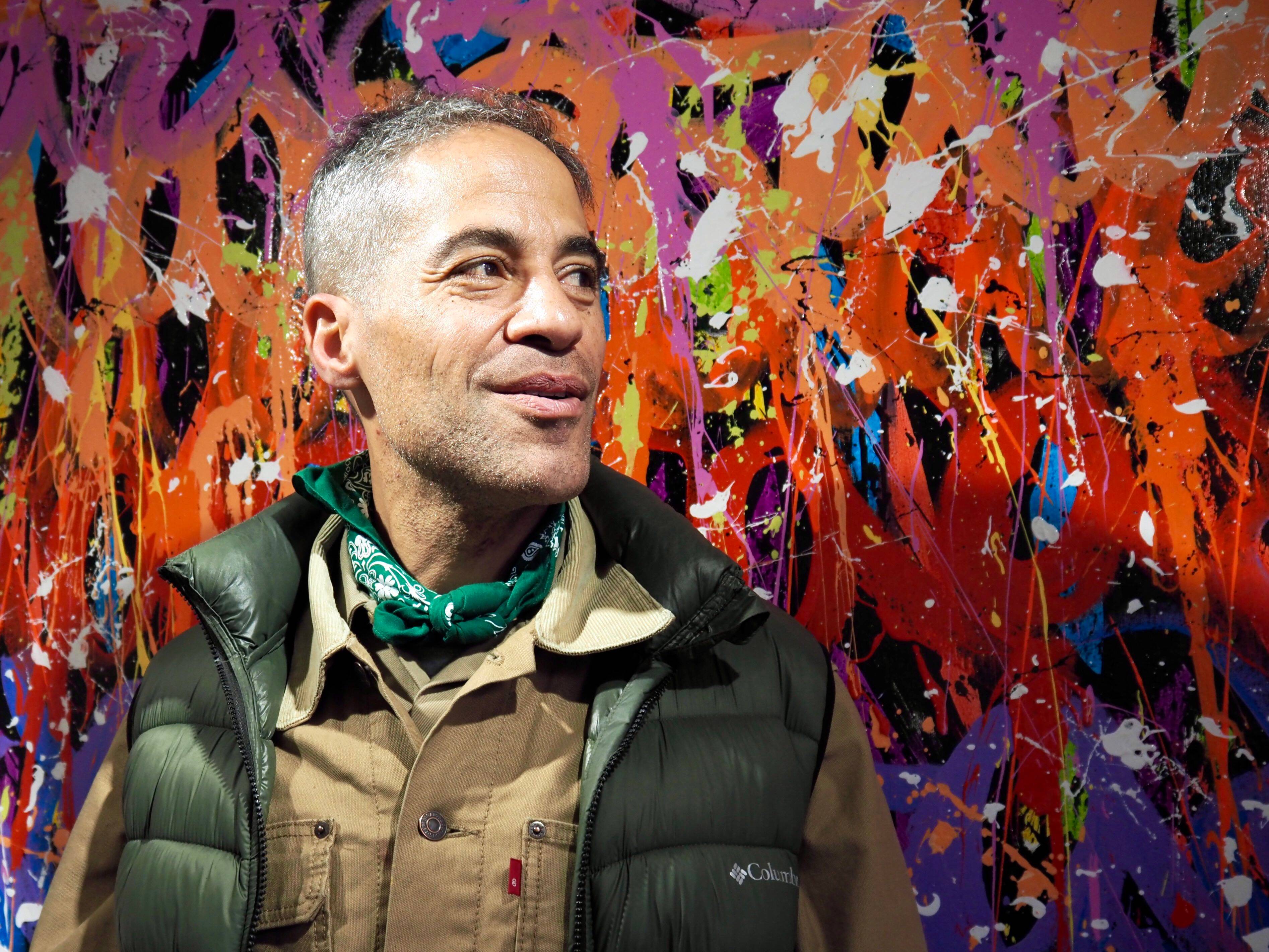 Qui est JonOne, cette légende du street-art new-yorkais qui expose jusqu'au 9 juin dans les Alpes-Maritimes?