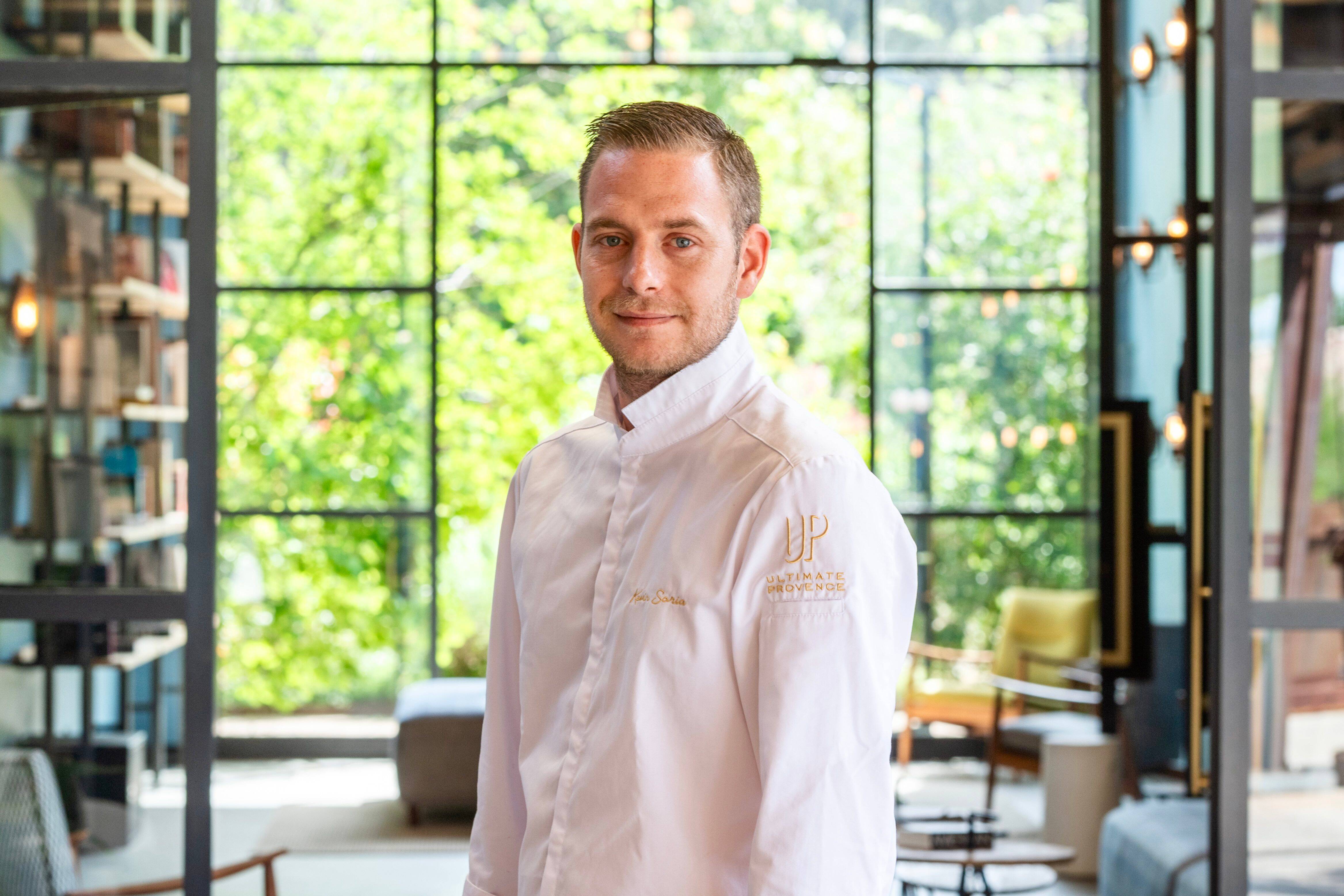 Une cuisine brute et délicate: qui est Kevin Soria, le chef derrière la carte de la table d'Ultimate Provence à La Garde-Freinet?