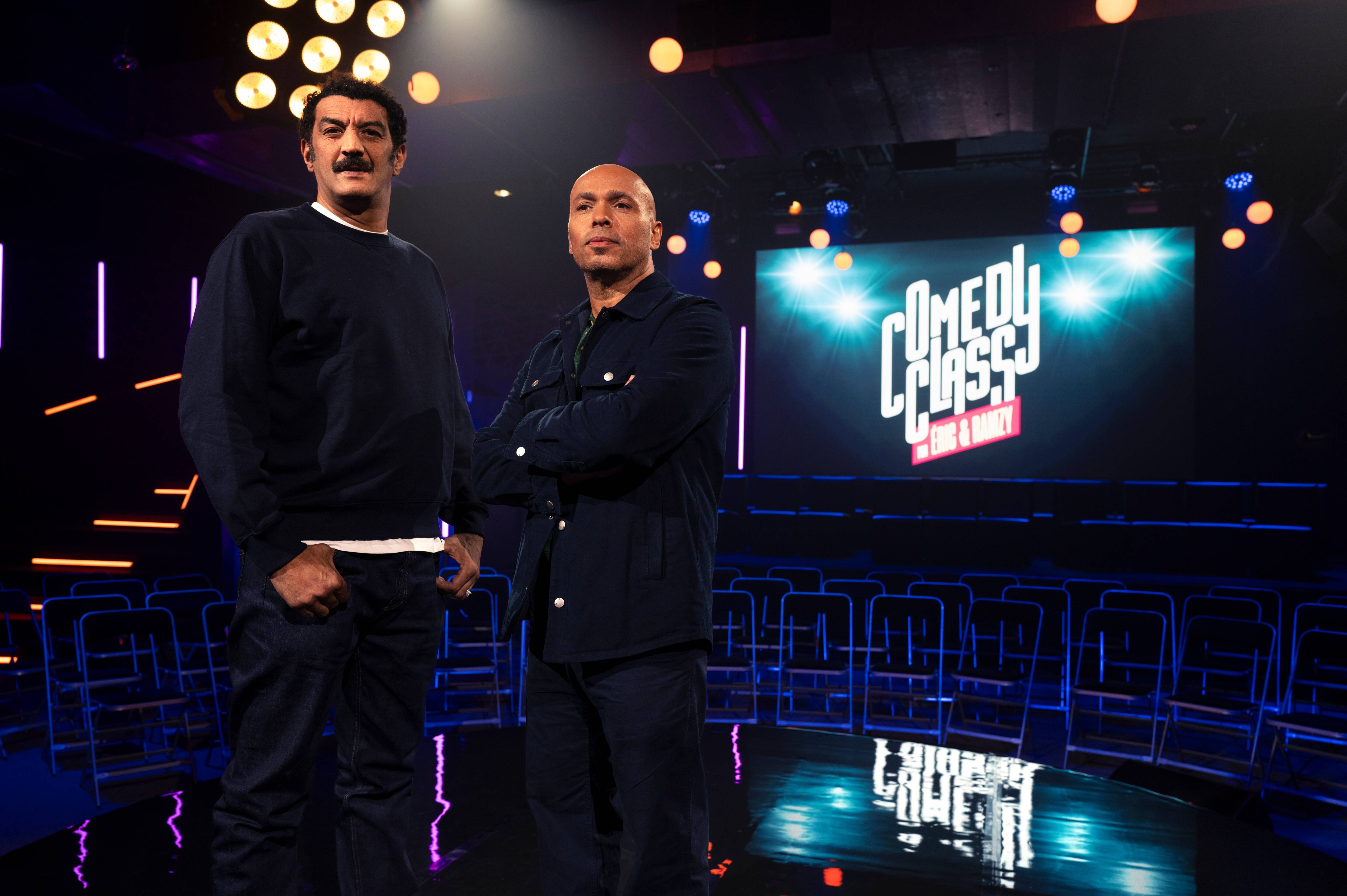 C'est quoi "Comedy Class", le "The Voice" de l'humour animé par Eric et Ramzy sur Prime Video?