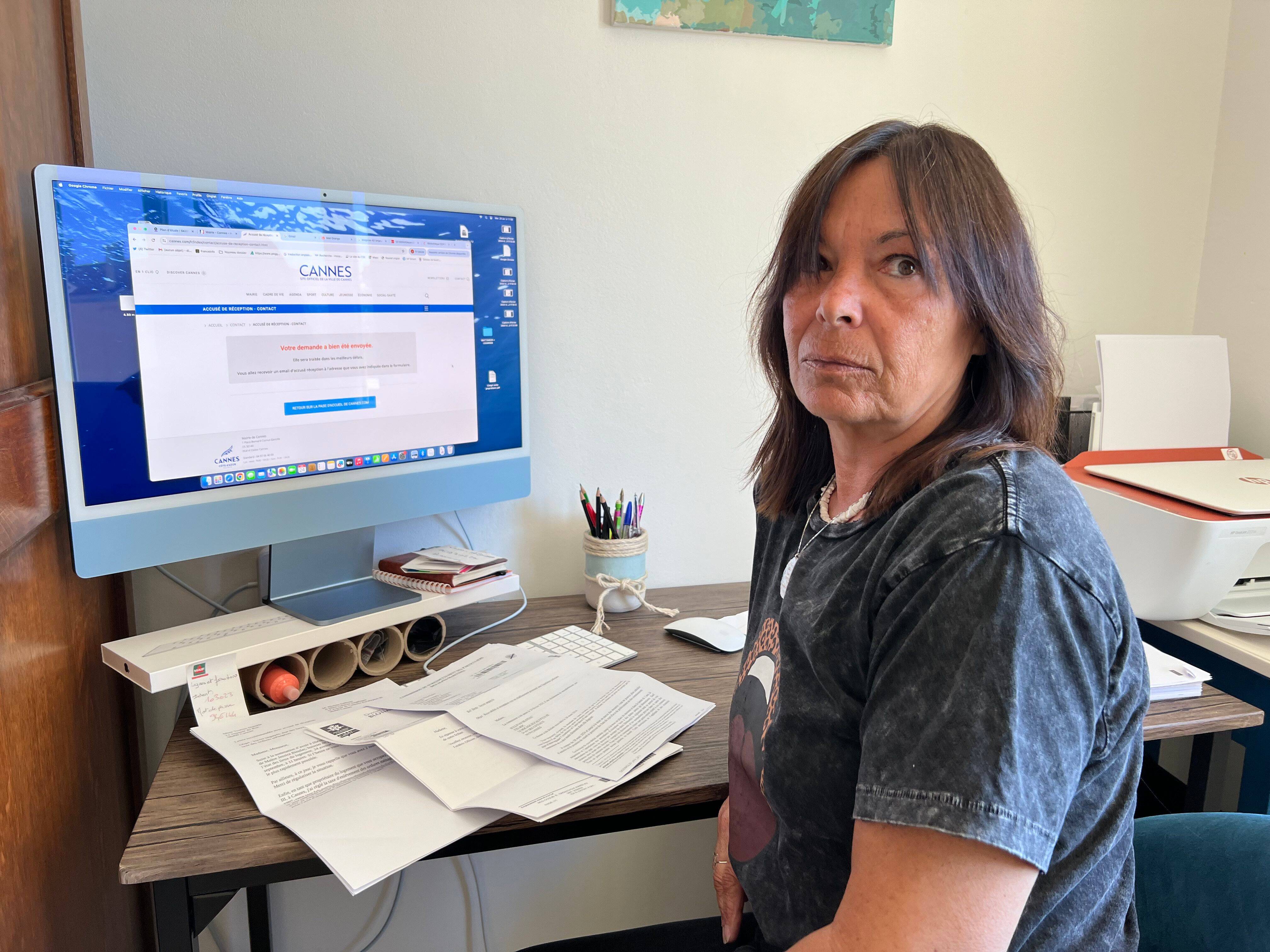 Prise en otage par ses locataires une Cannoise entame une grève de la faim