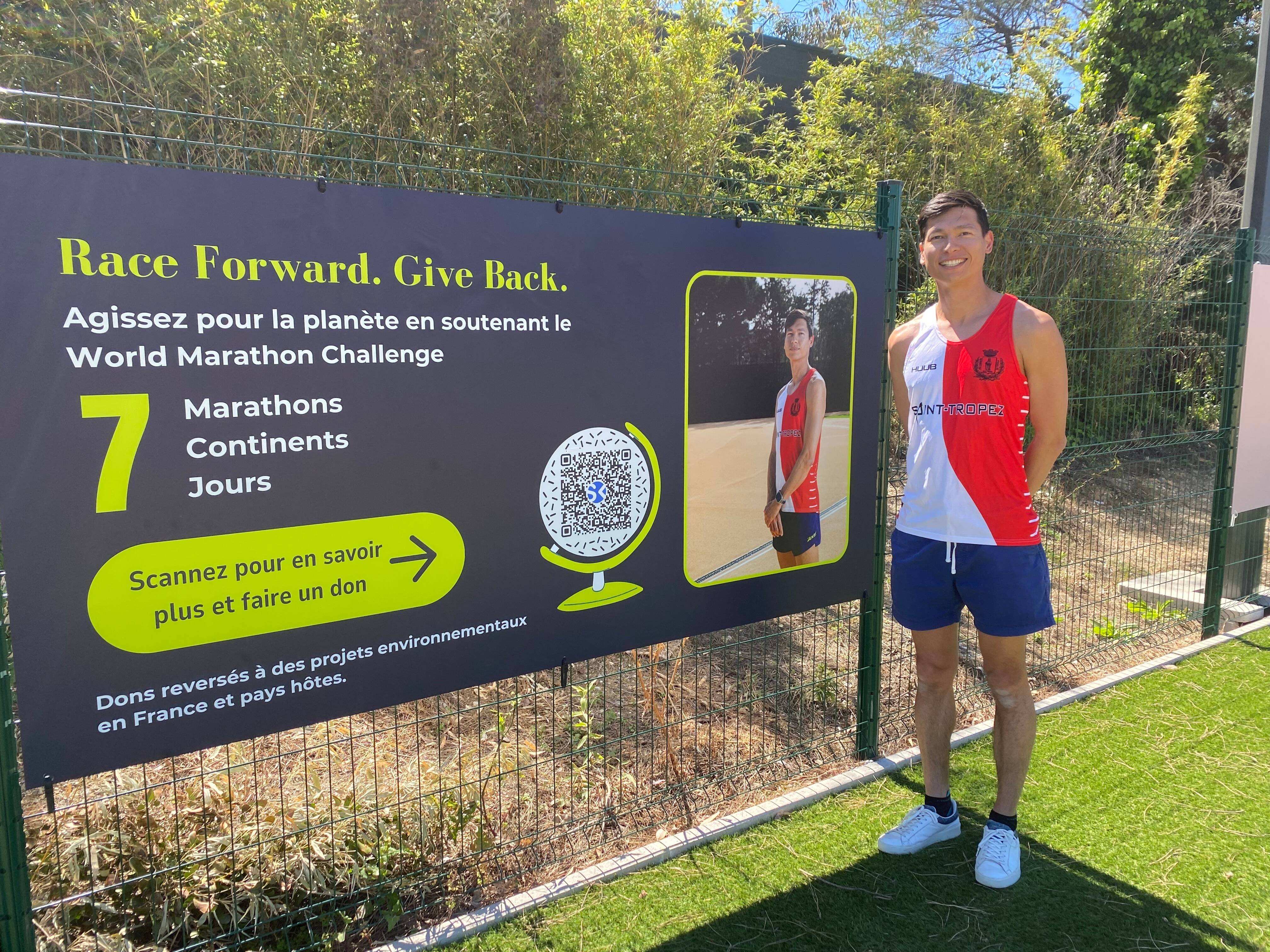 7 marathons sur 7 continents en 7 jours: le pari fou du Tropézien Sardar