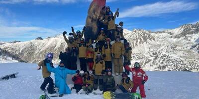 Snowboard: ce club d'Isola 2000 est 