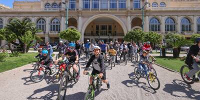 La parade à vélo a réuni une cinquantaine de cyclistes à Menton
