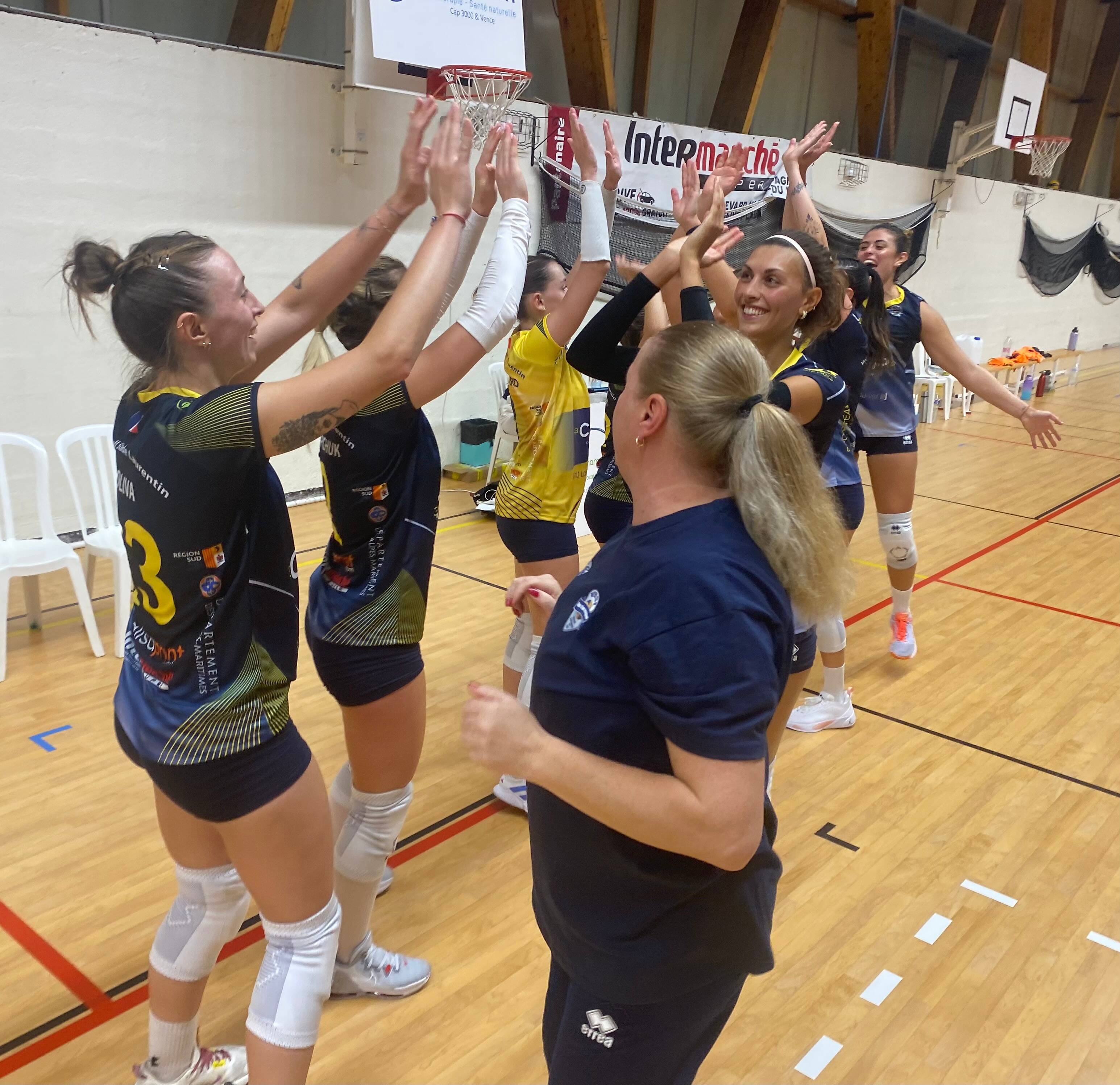 De leur joie à un "immense gâchis", la triste fin de saison du club de volley de Saint-Laurent-du-Var