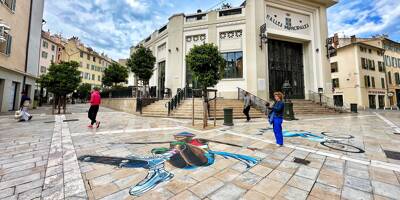 Le centre ancien de Toulon joue le jeu du street art sur le thème des JO-2024