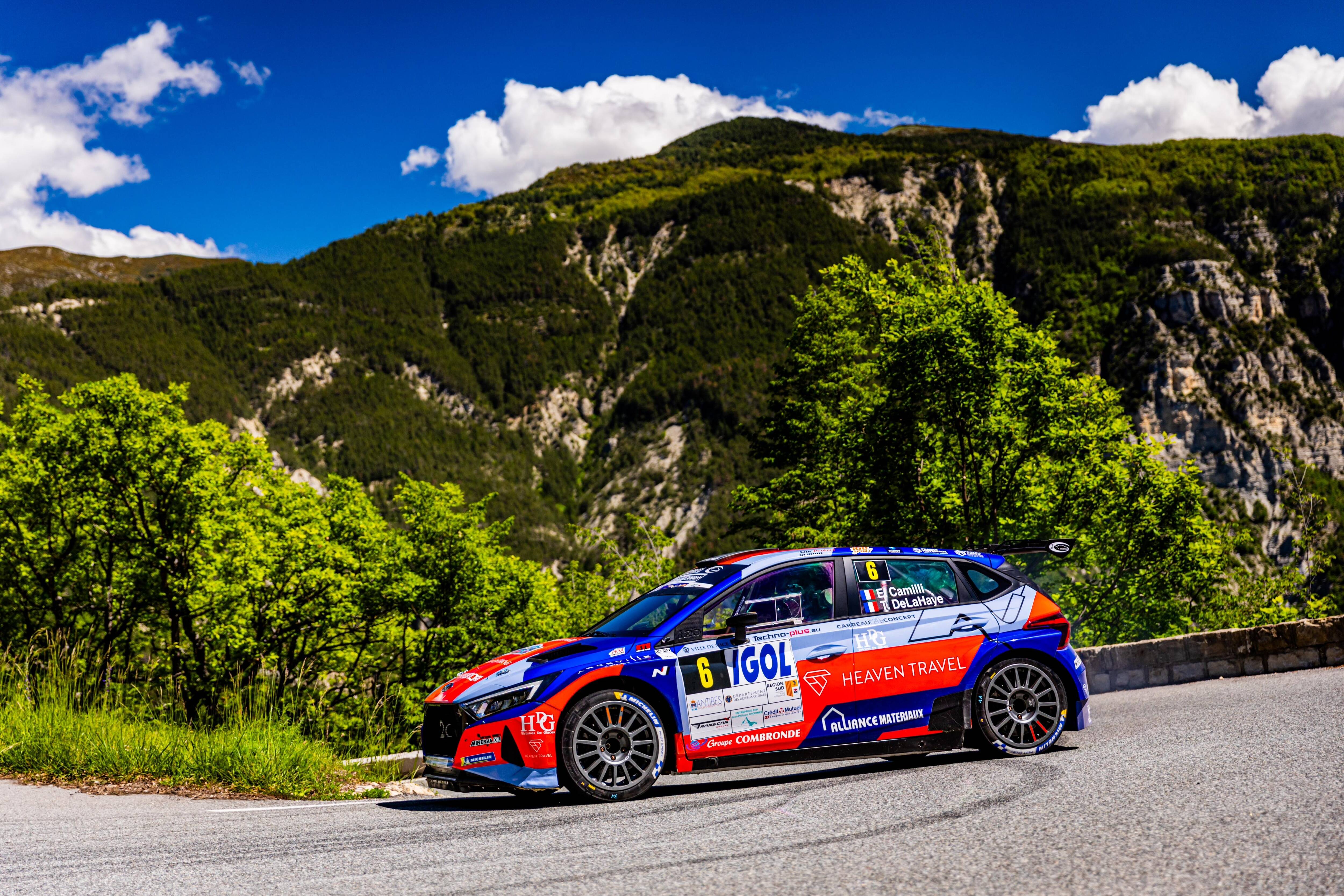 Le pilote niçois Eric Camilli entre au palmarès du Rallye Antibes-Côte d'Azur avec la manière
