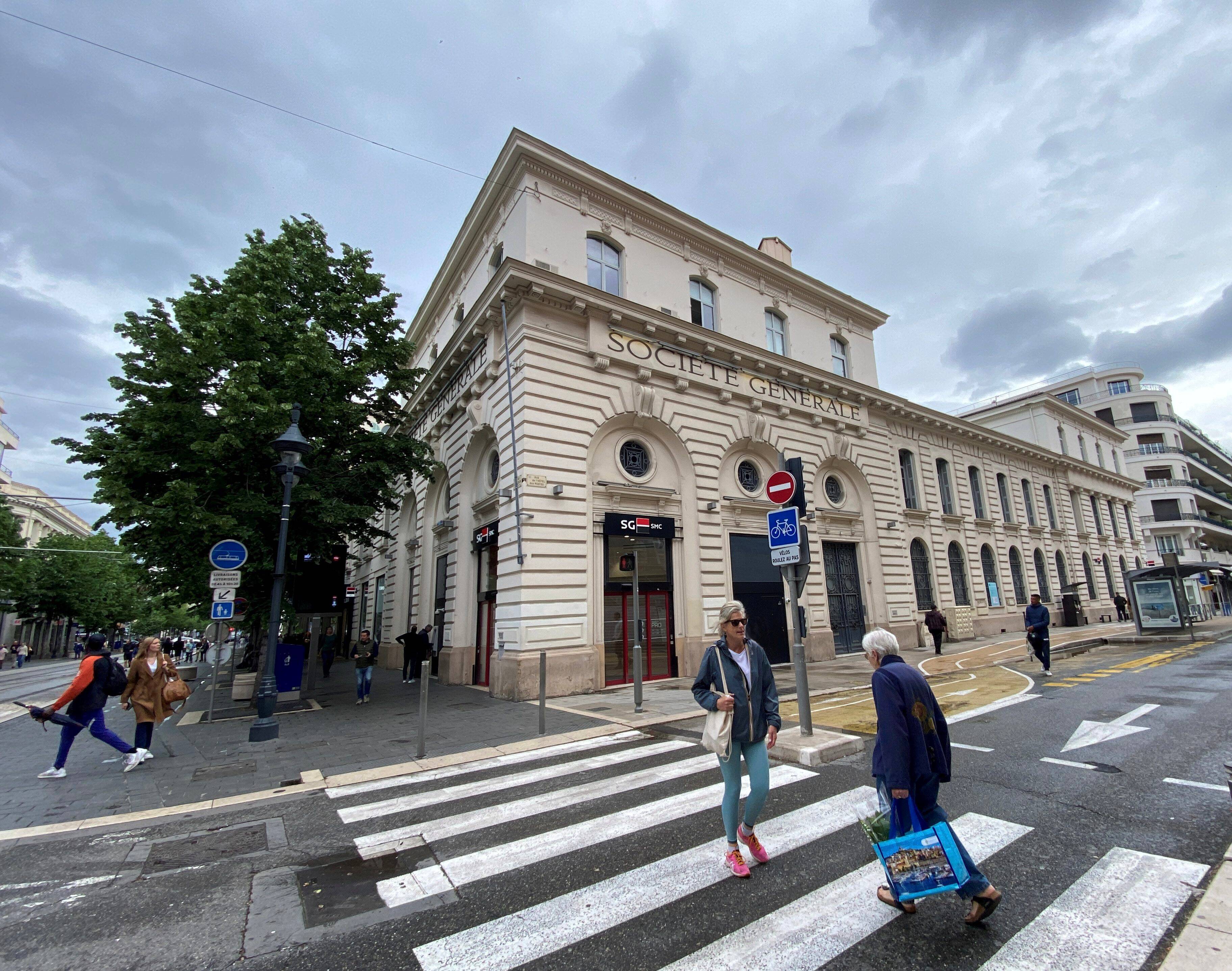 Quels sont ces travaux dans la banque qui a été le théâtre du "Casse du siècle" d'Albert Spaggiari à Nice?