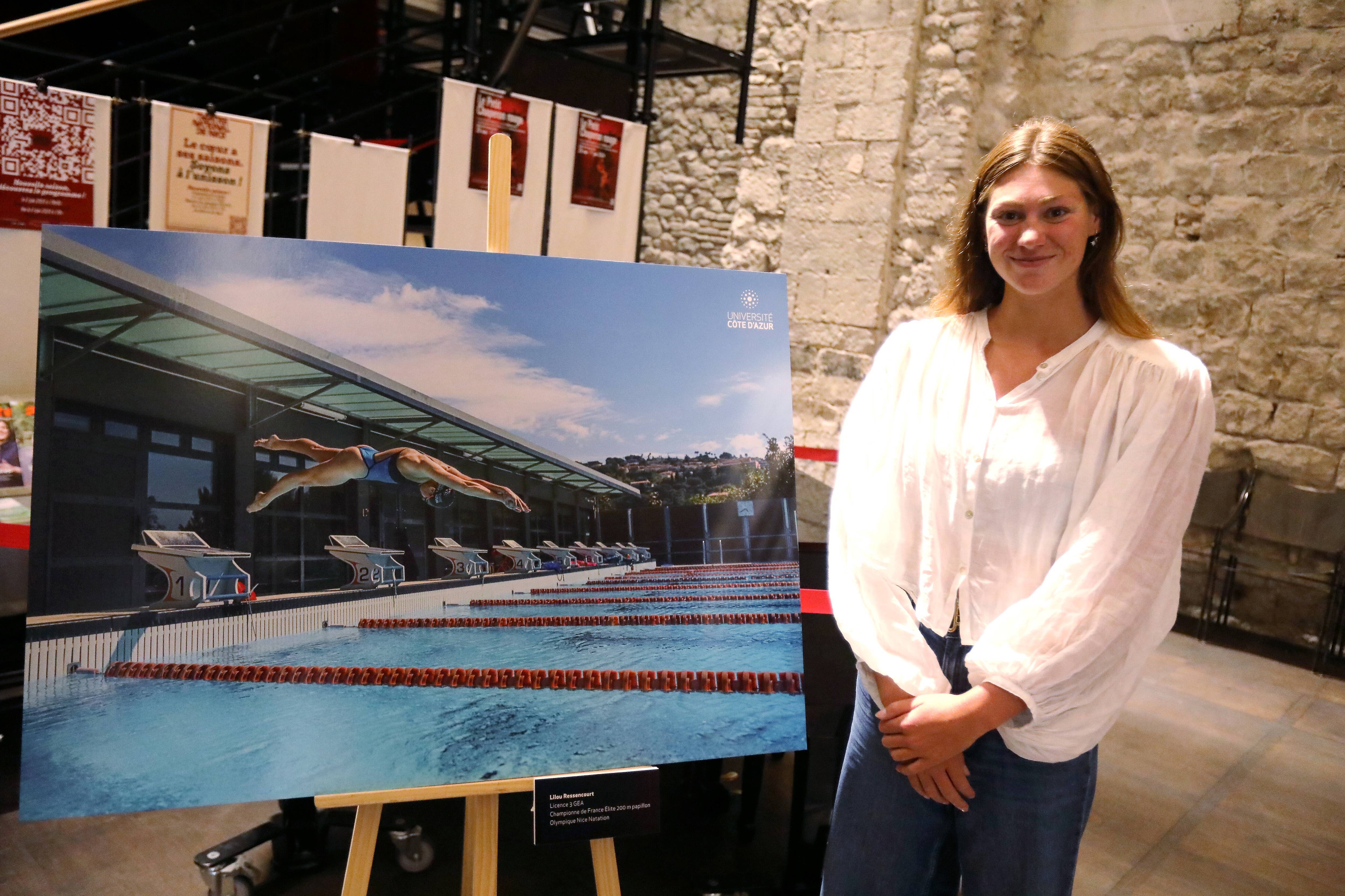 Elle termine sa licence... et prépare les JO: on vous raconte l'histoire de Lilou, cette Niçoise pas comme les autres