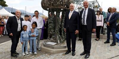 Baptême princier pour la sculpture «La Méduse des Voyageurs» à Saint-Jean-Cap-Ferrat