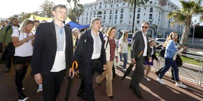 L'ambassadeur d'Ukraine en visite à Nice à l'occasion de la fête nationale ukrainienne