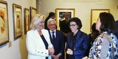 Avant de monter les marches au Festival de Cannes, Rachida Dati était en visite au musée Bonnard au Cannet